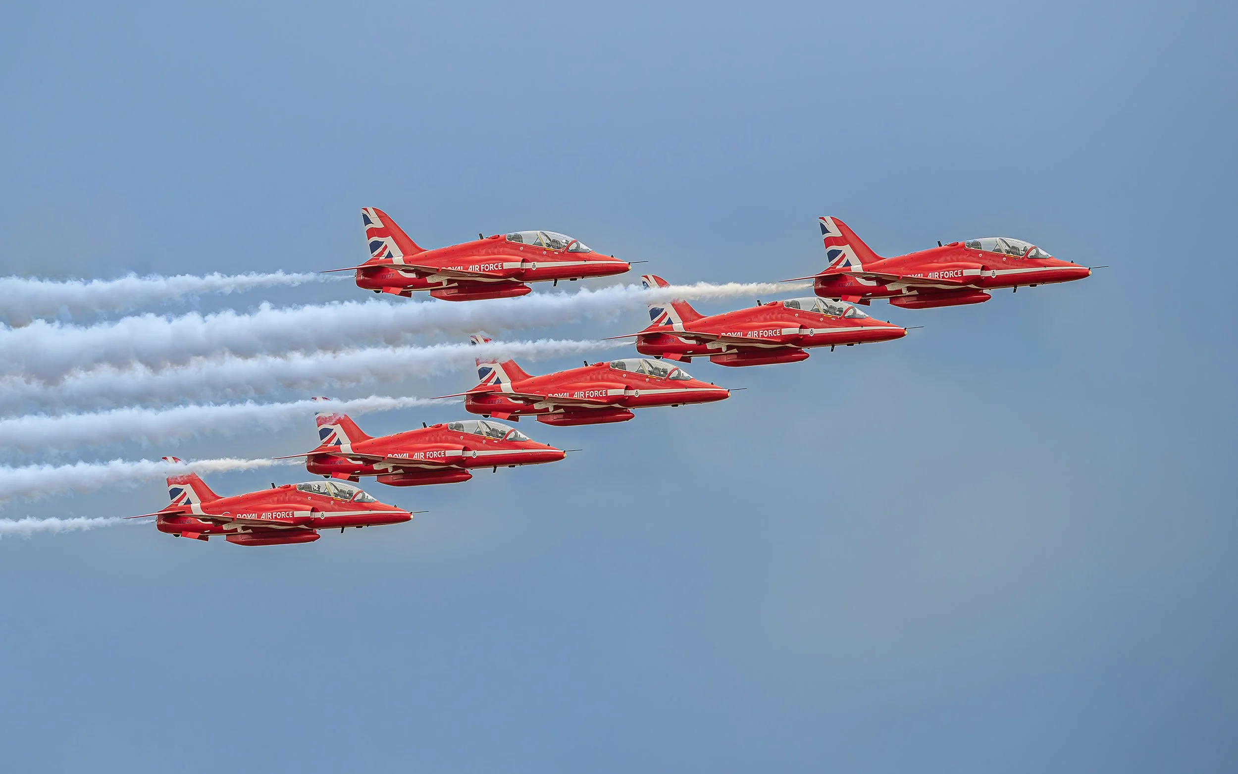The Red Arrows | BAe Hawk T1/T1As | Royal Air Force Aerobatic Team