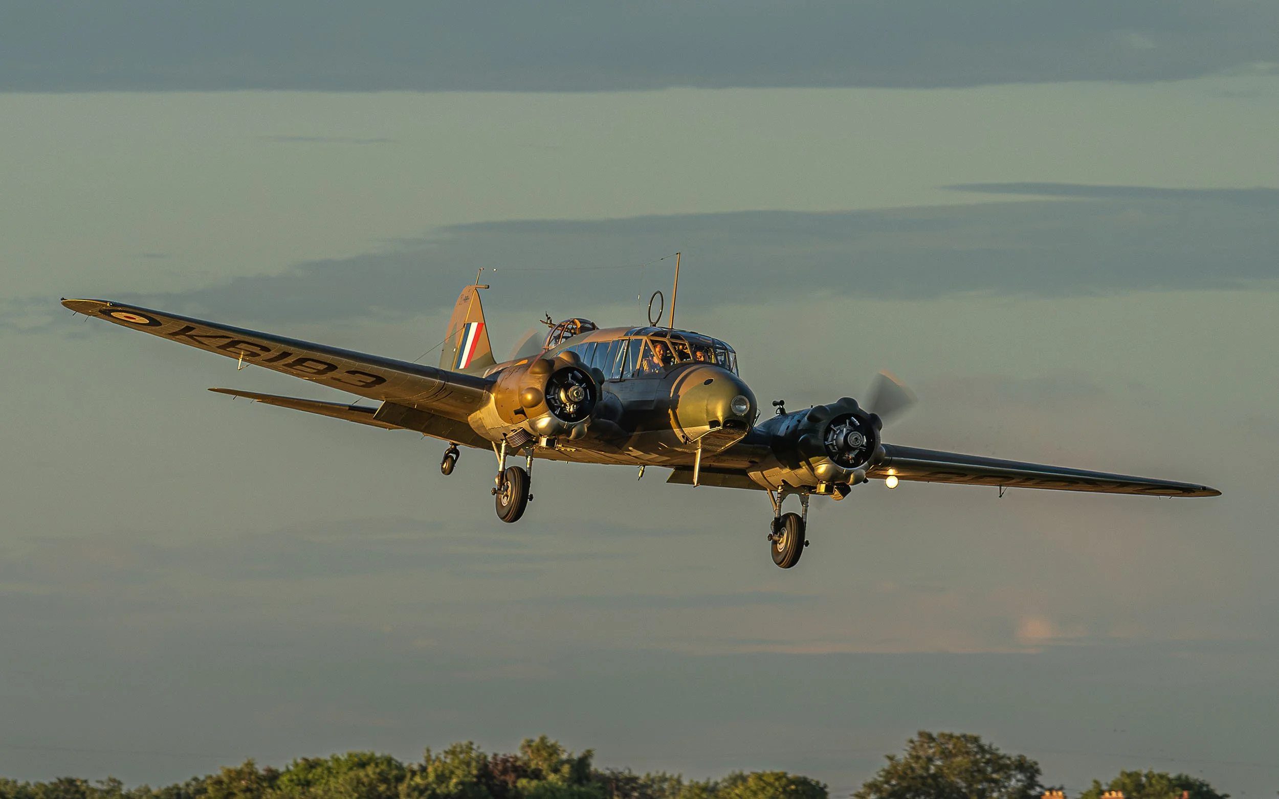 Avro Anson Mk.I MH120 | Festival of Flight Airshow