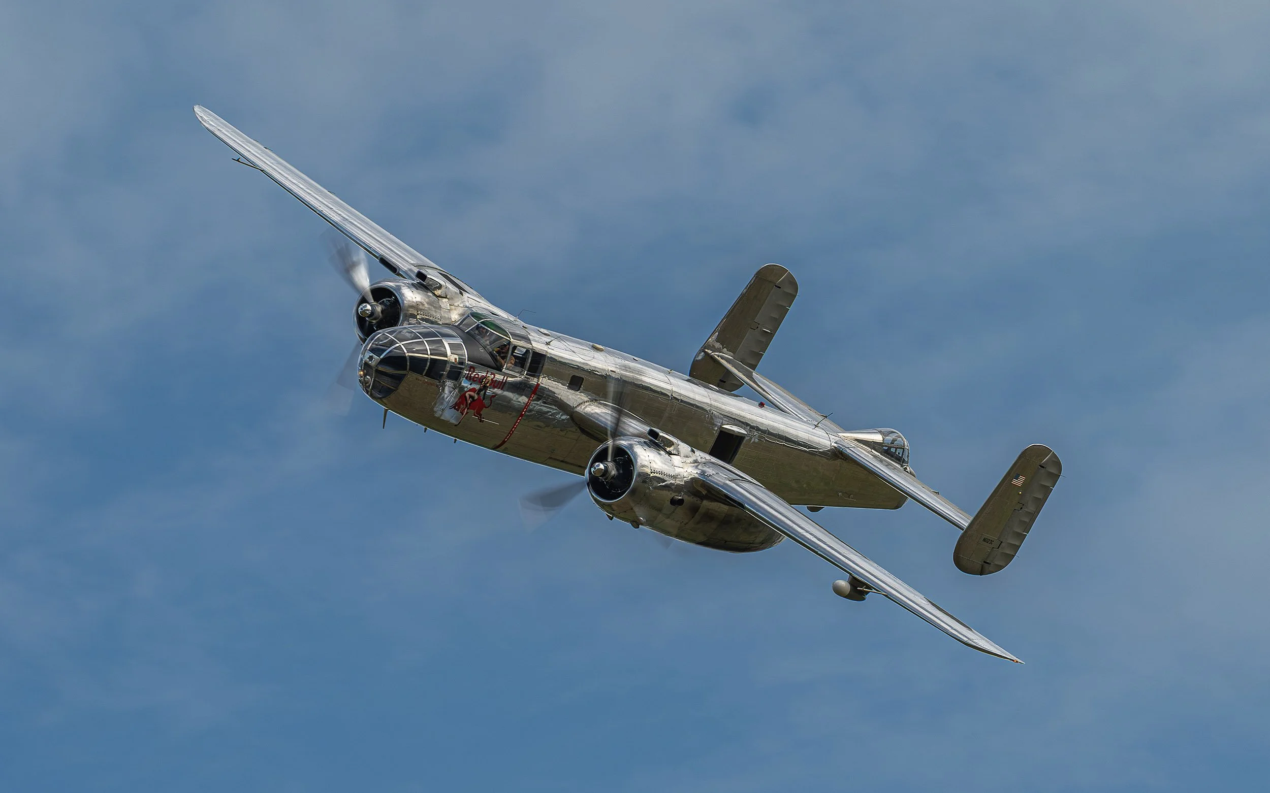 North American B-25J Mitchell | The Flying Bulls | Festival of Flight Airshow