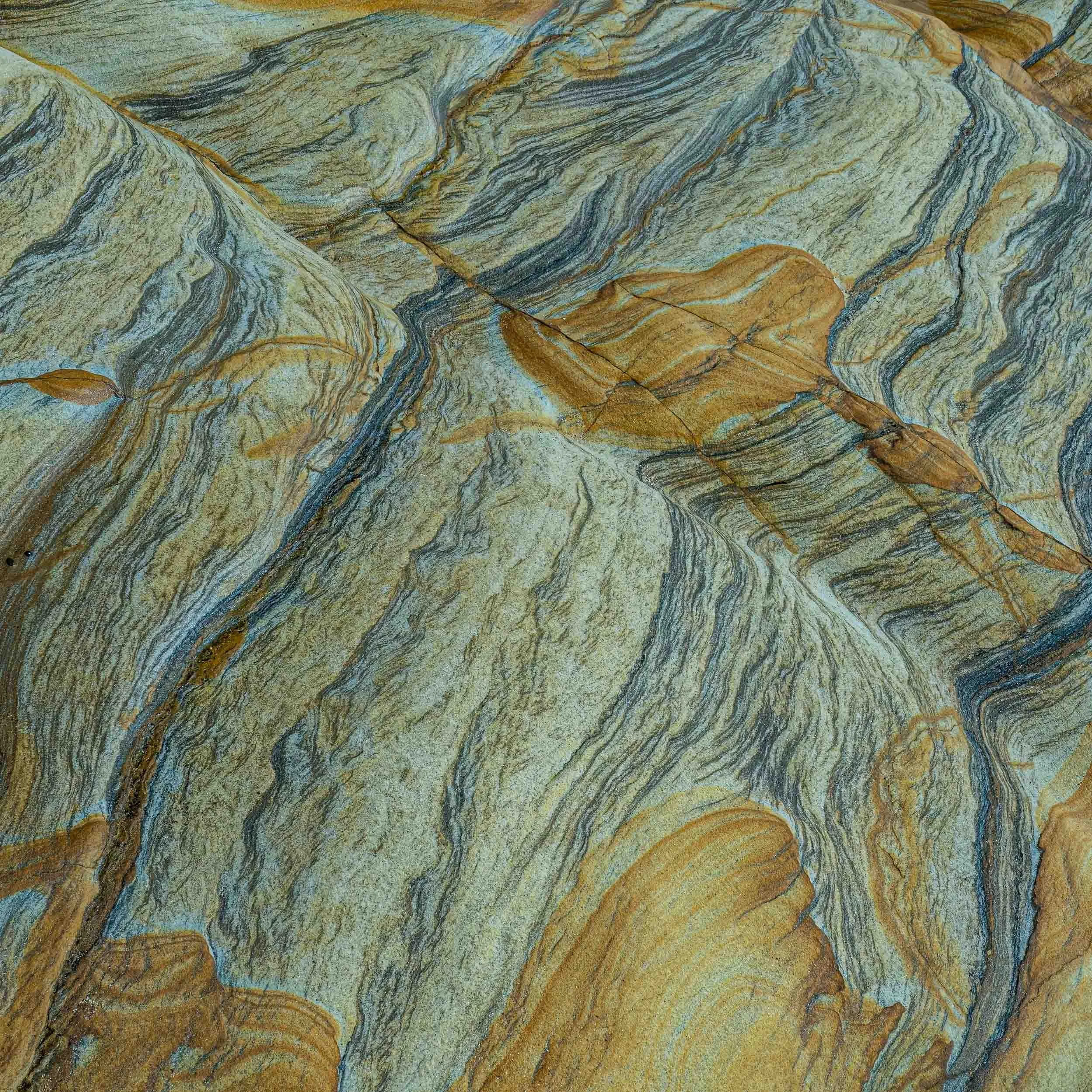 Sandstone rock formation | Spittal Beach | Northumberland 