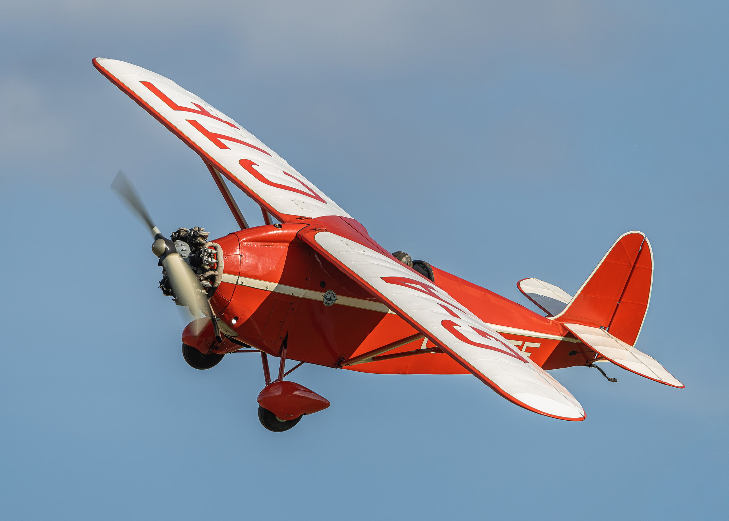 Comper CLA7 Swift | Family Airshow 2024