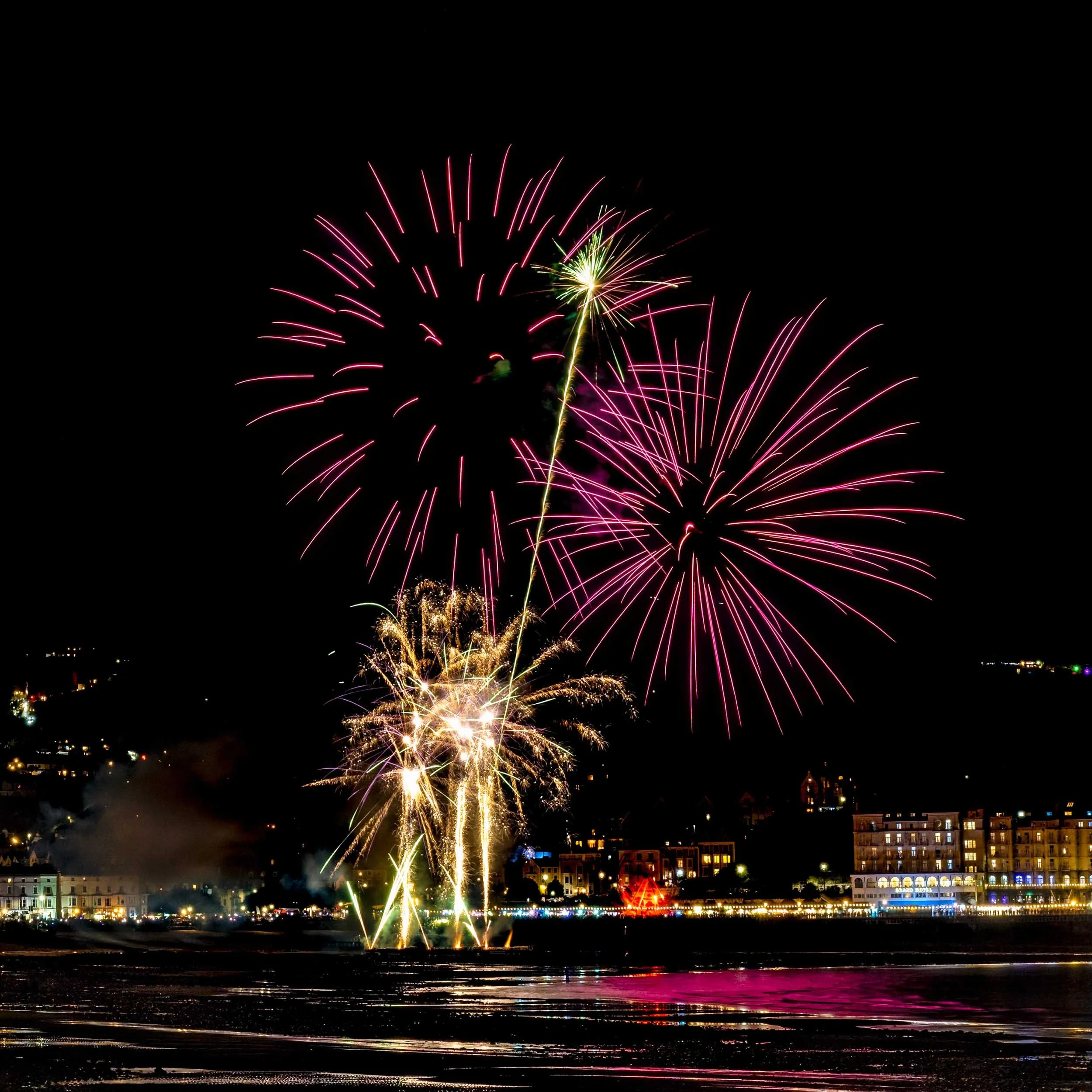 Llandudno Fireworks 2025