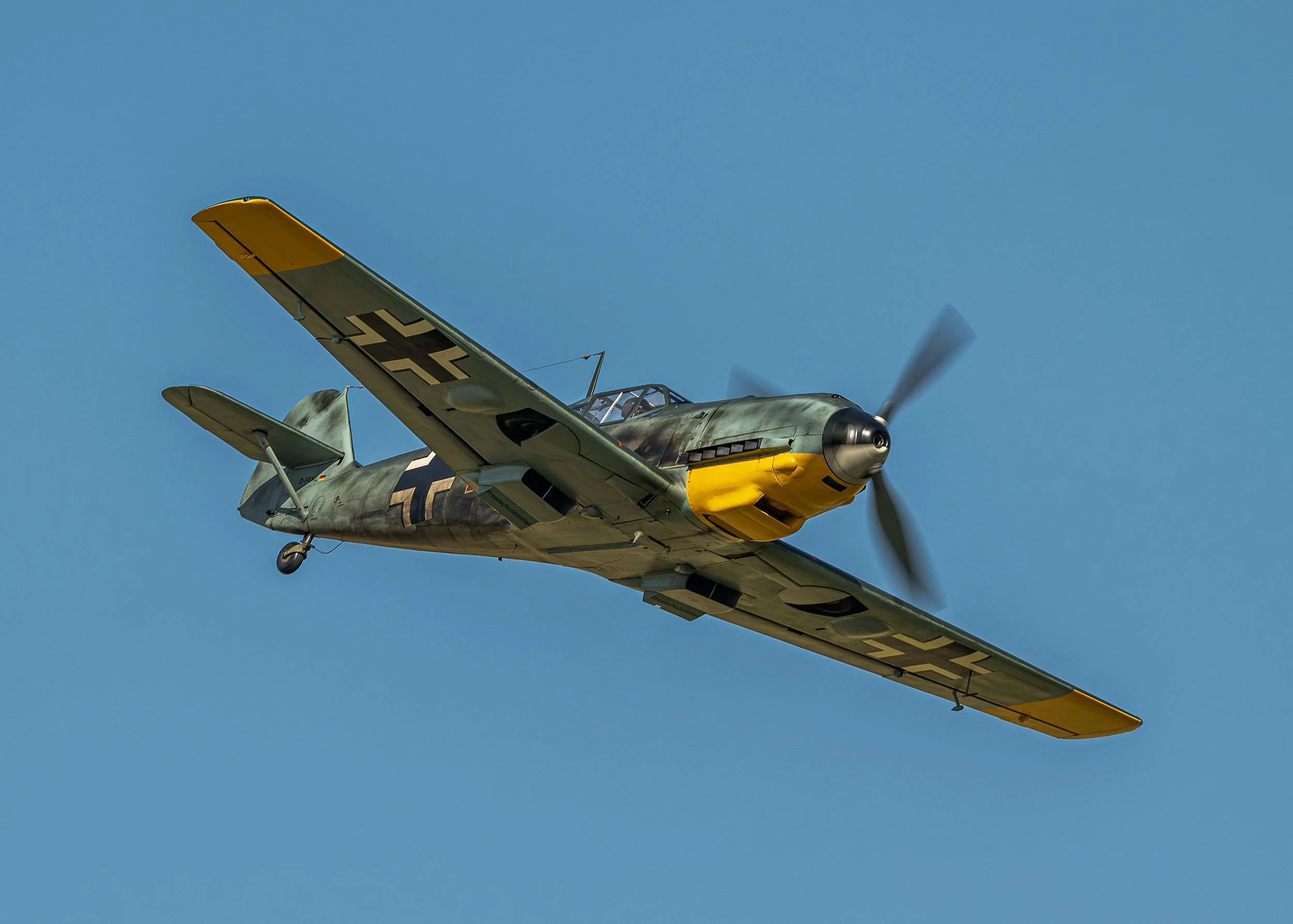 Messerschmitt Bf109 E-4 Red 12 | Festival of Flight Airshow