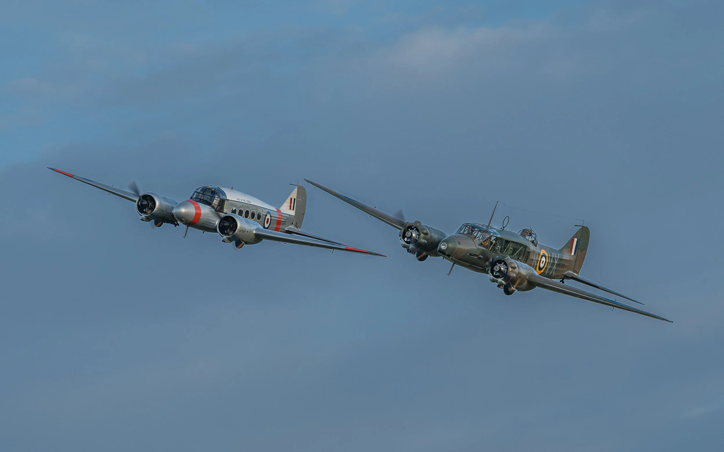 Avro C19 Anson and Avro Anson Mk.I MH120 I Festival of Flight Airshow