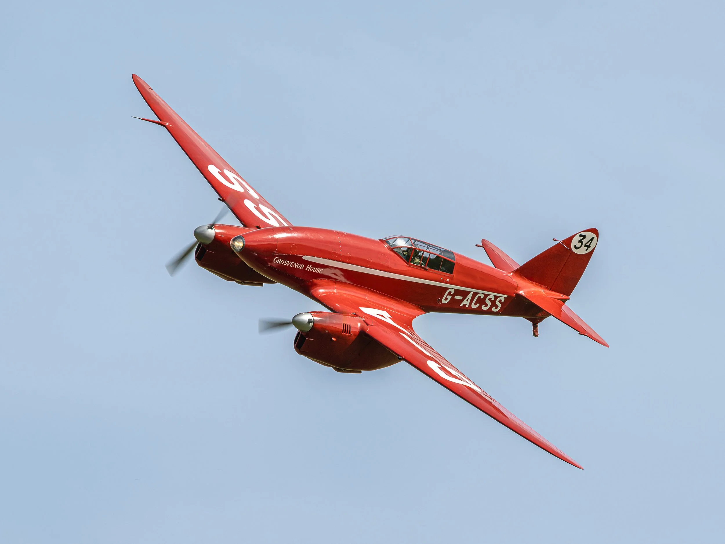 de Havilland DH.88 Comet | Festival of Flight 2024