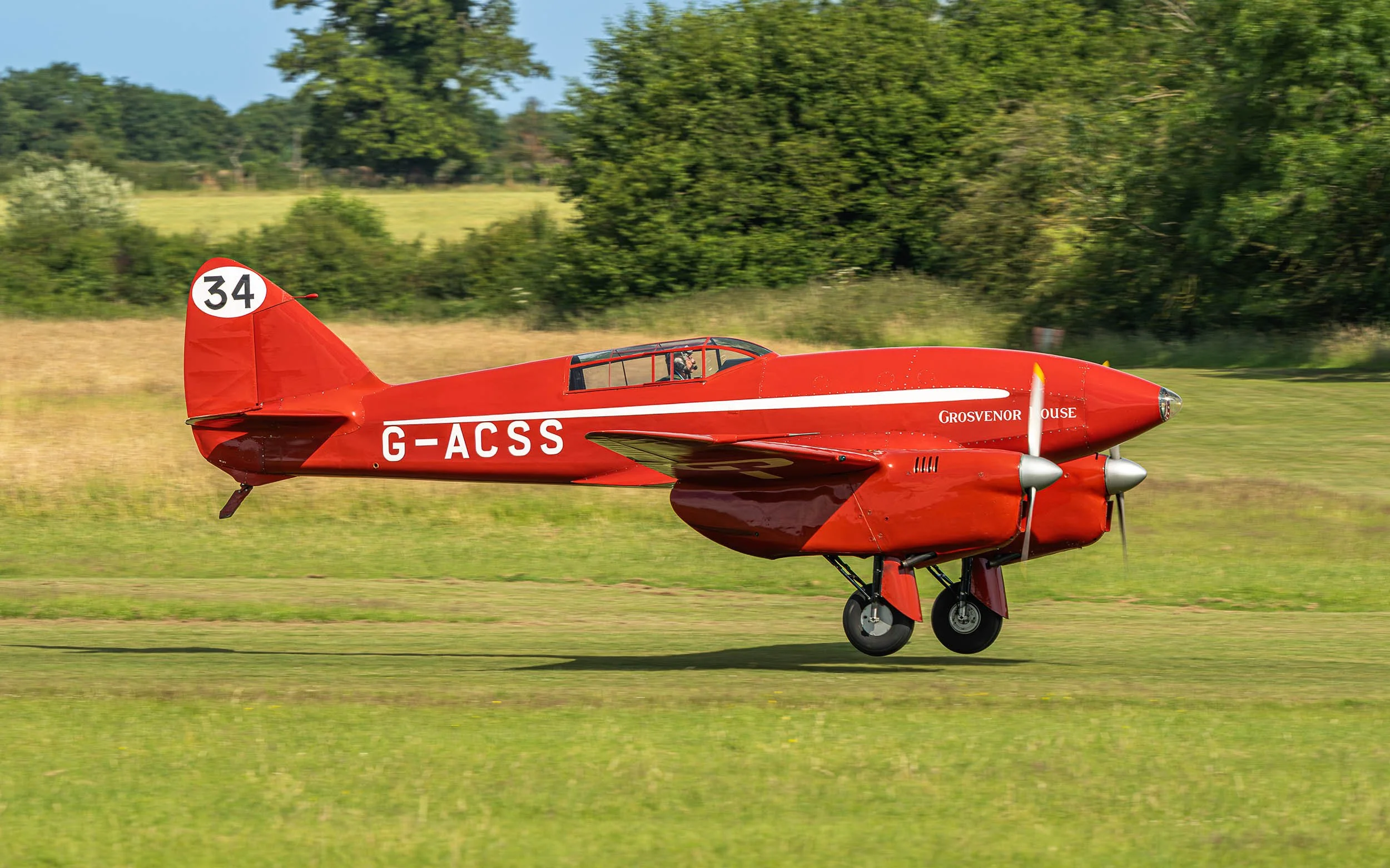 de Havilland DH.88 Comet | Festival of Flight 2024