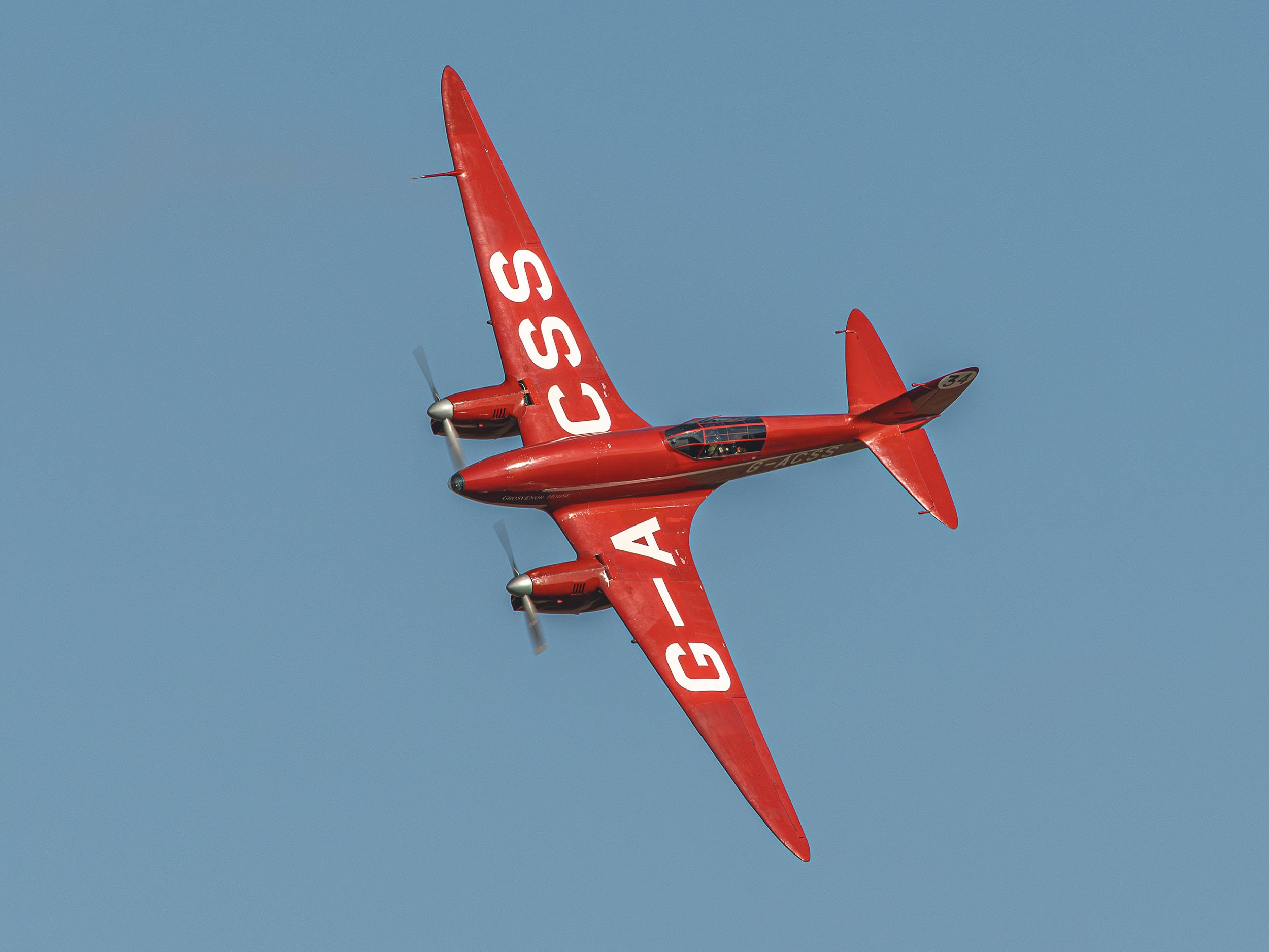 de Havilland DH.88 Comet | Family Airshow 2024