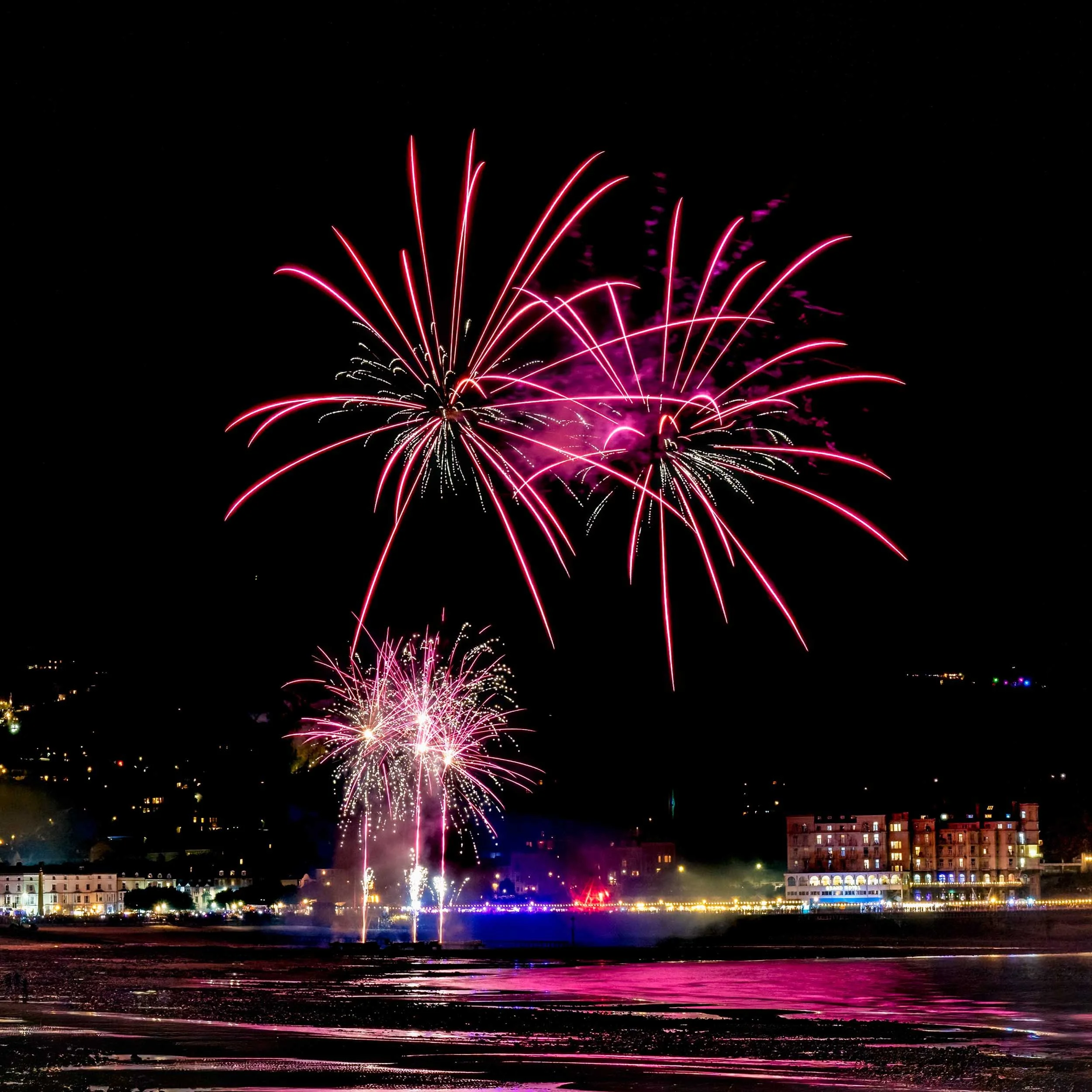 Llandudno Fireworks 2025