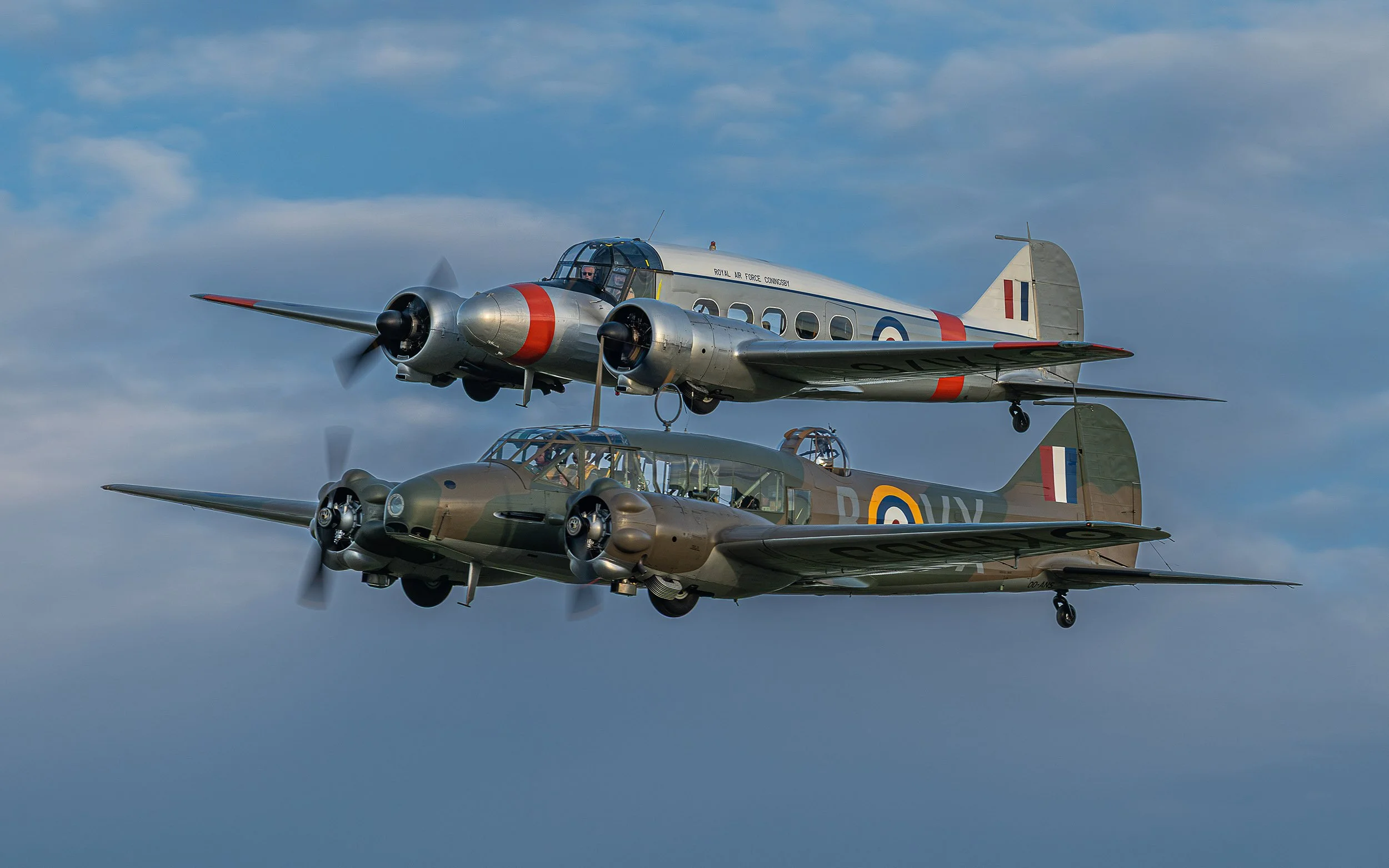 Avro C19 Anson and Avro Anson Mk.I MH120 I Festival of Flight Airshow