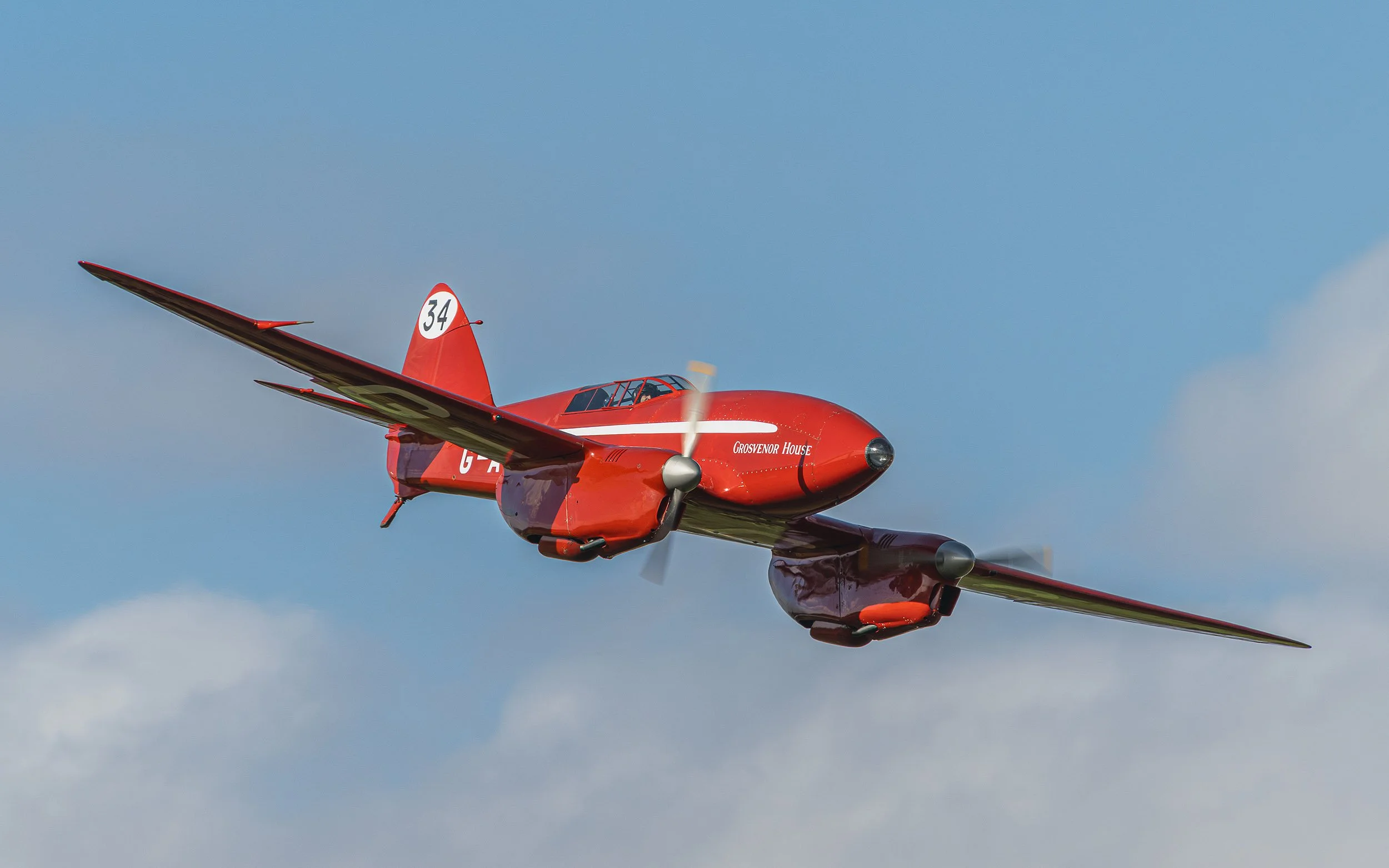 de Havilland DH.88 Comet | Family Airshow 2024