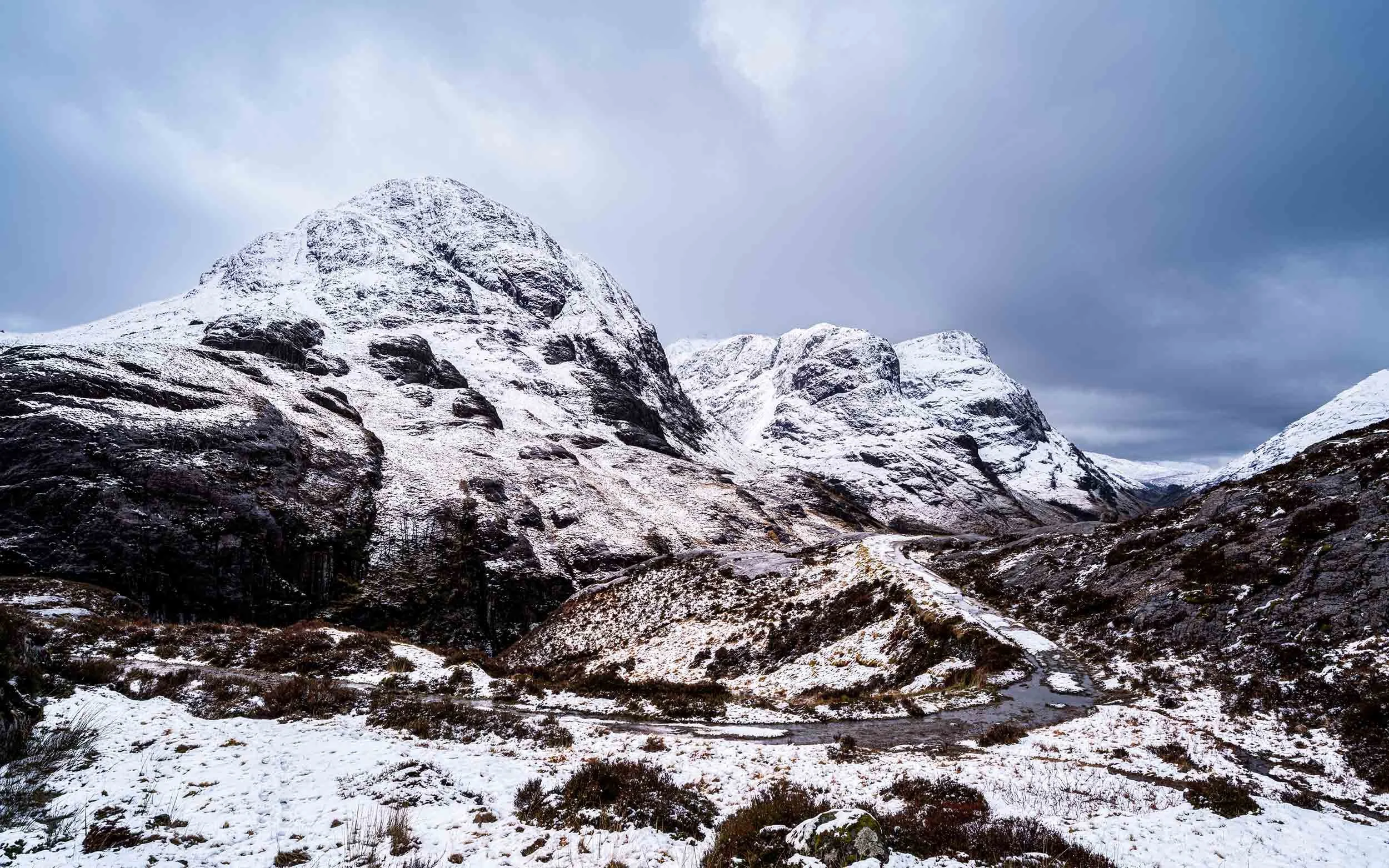 Three Sisters from the Old Military Road | Glencoe