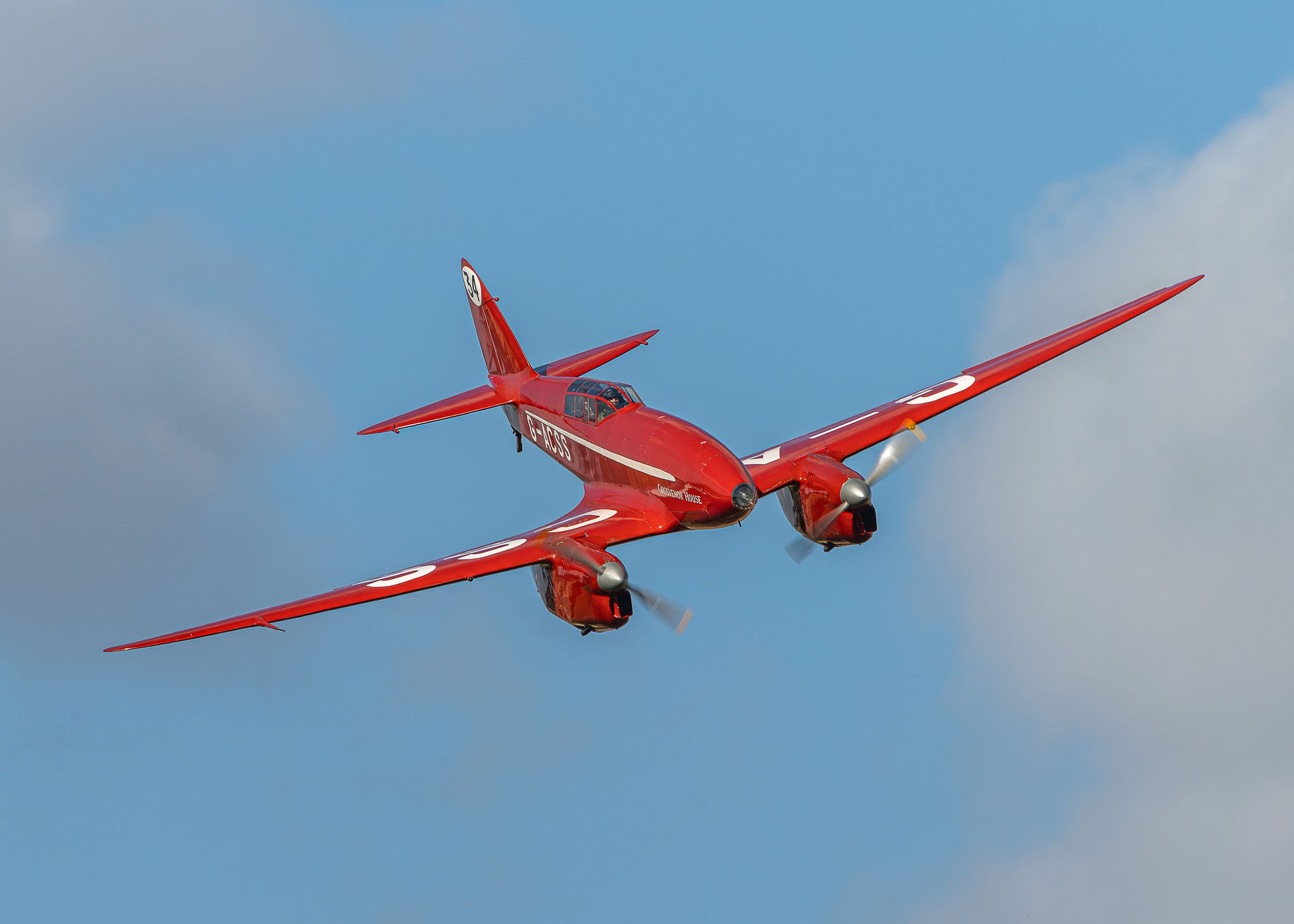 de Havilland DH.88 Comet | Family Airshow 2024