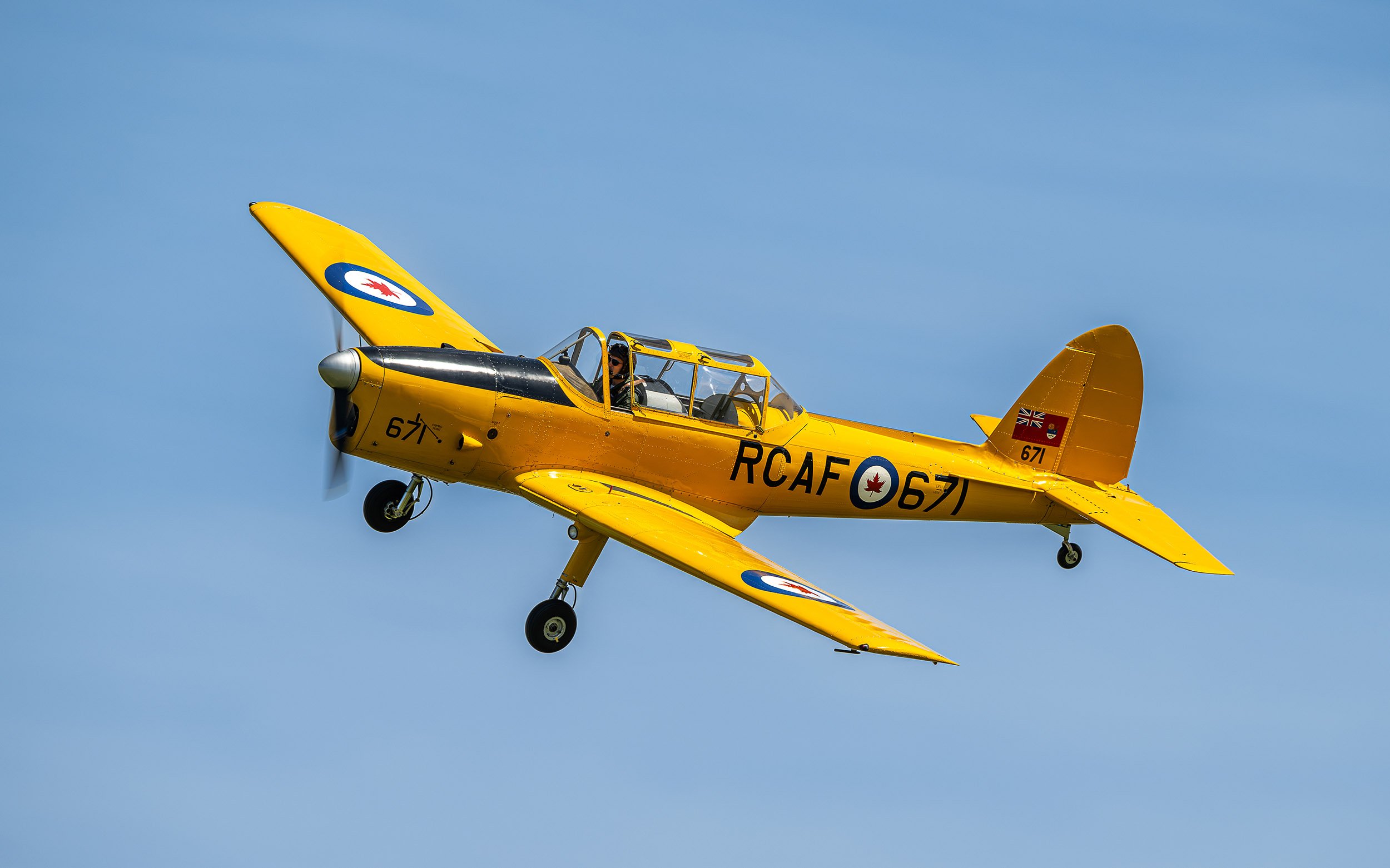 de Havilland DG+HC-1 Chipmunk Mk22 | Festival of Flight 2024