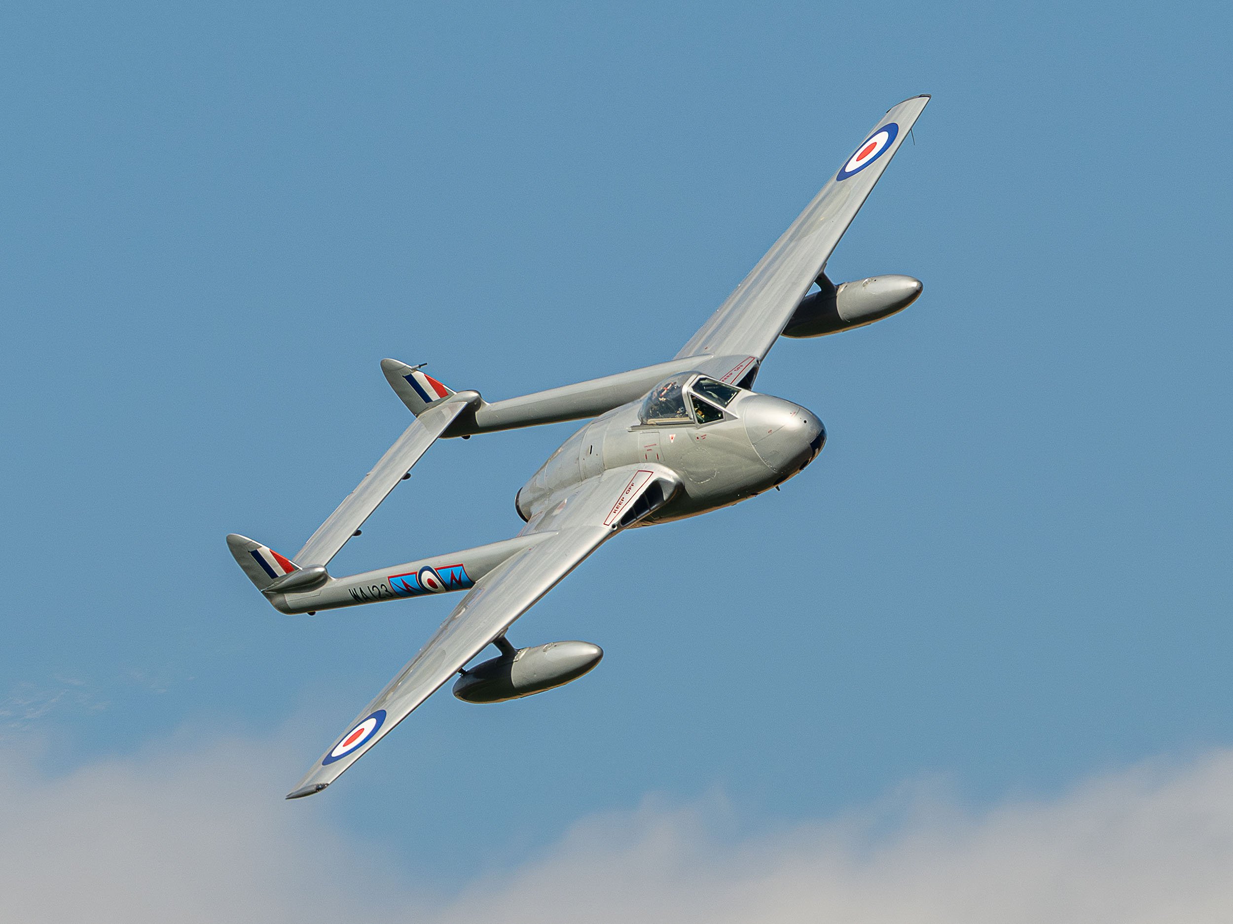 de Havilland DH.100 Vampire FB.52 | Family Airshow 2024