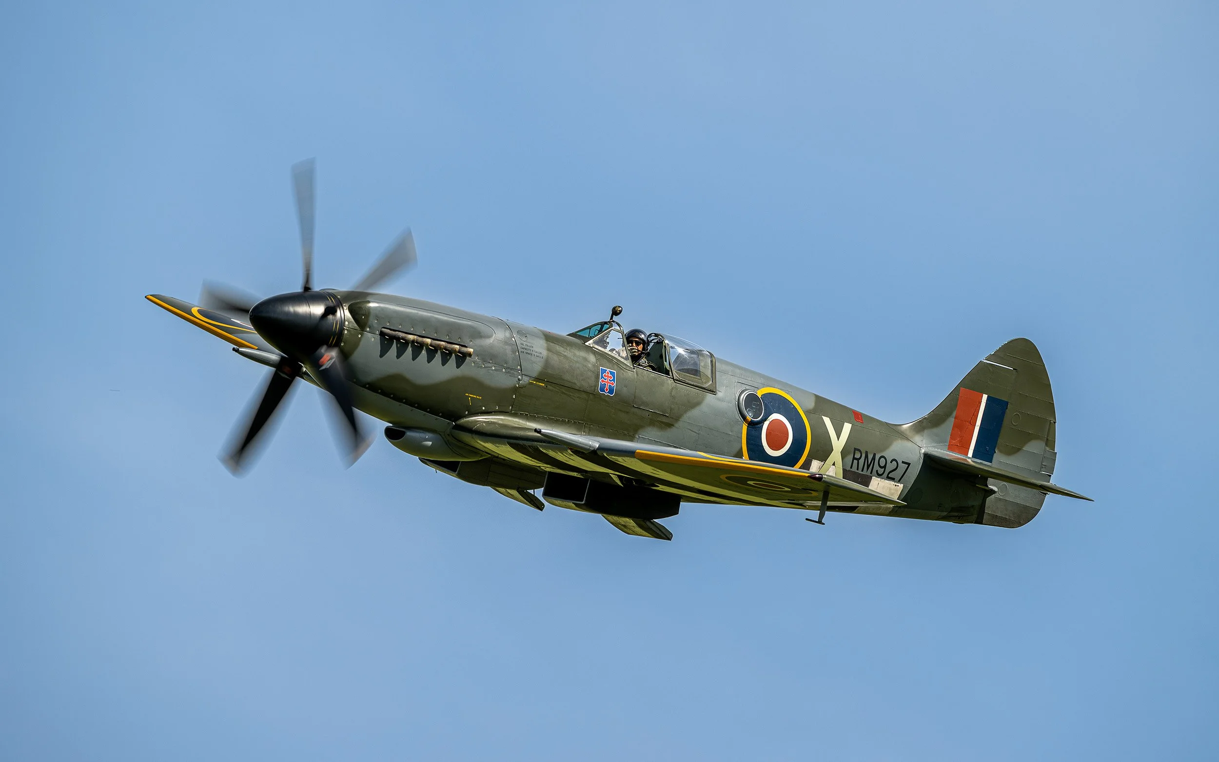 Supermarine Spitfire FR Mk XIV | Festival of Flight 2024
