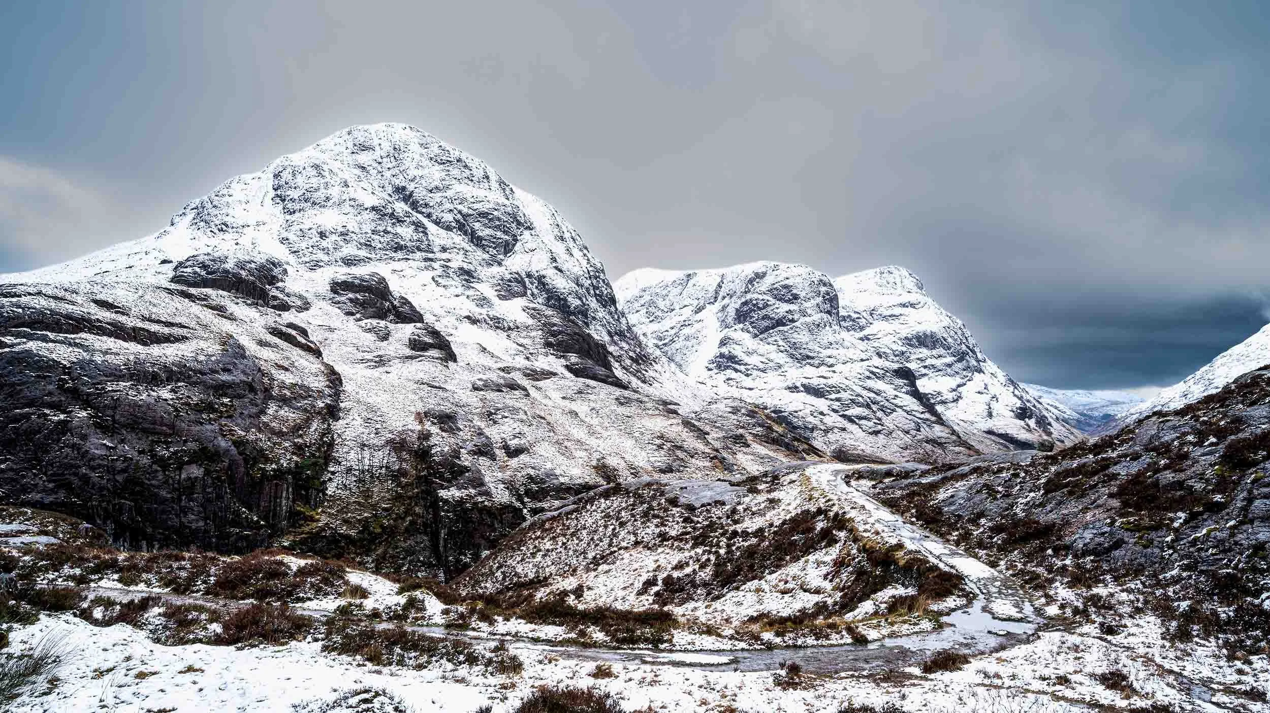 Three Sisters from the Old Military Road | Glencoe