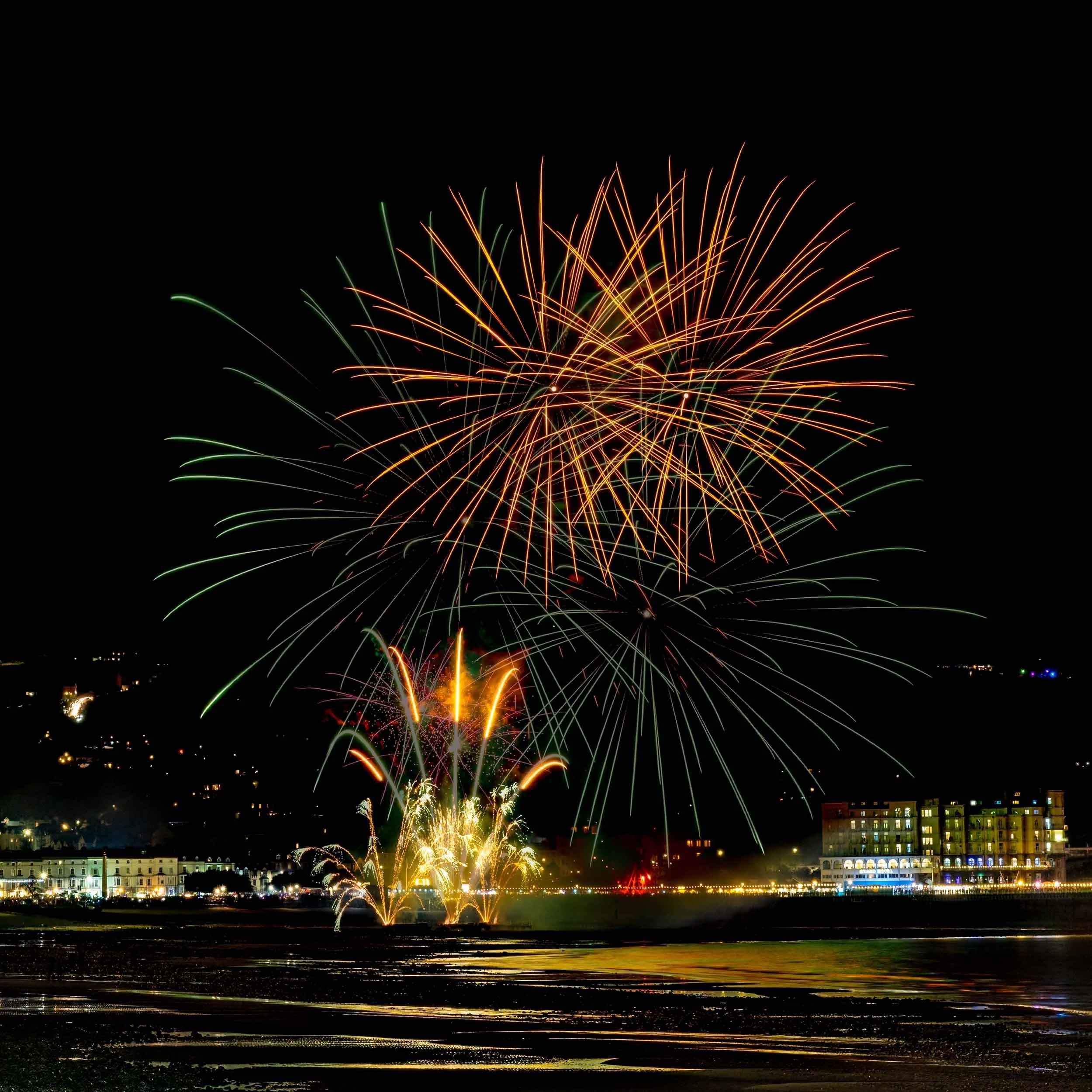 Llandudno Fireworks 2025