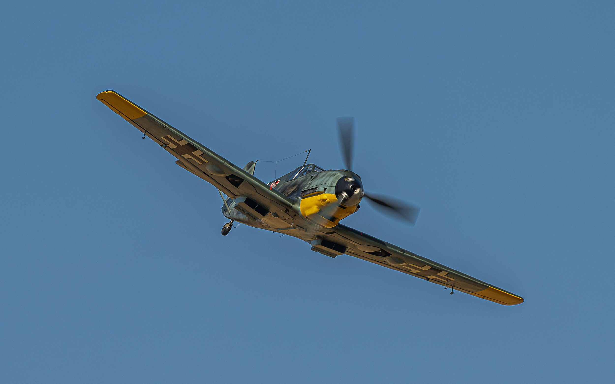 Messerschmitt Bf109 E-4 Red 12 | Festival of Flight Airshow