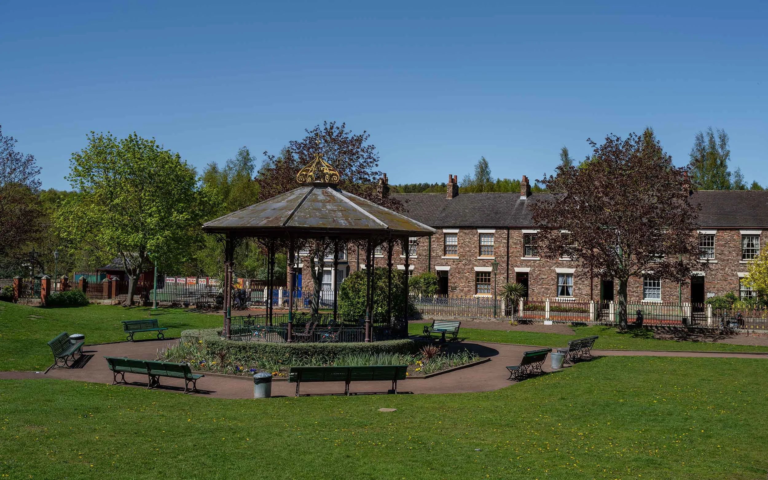 Bandstand and Park | Beamish