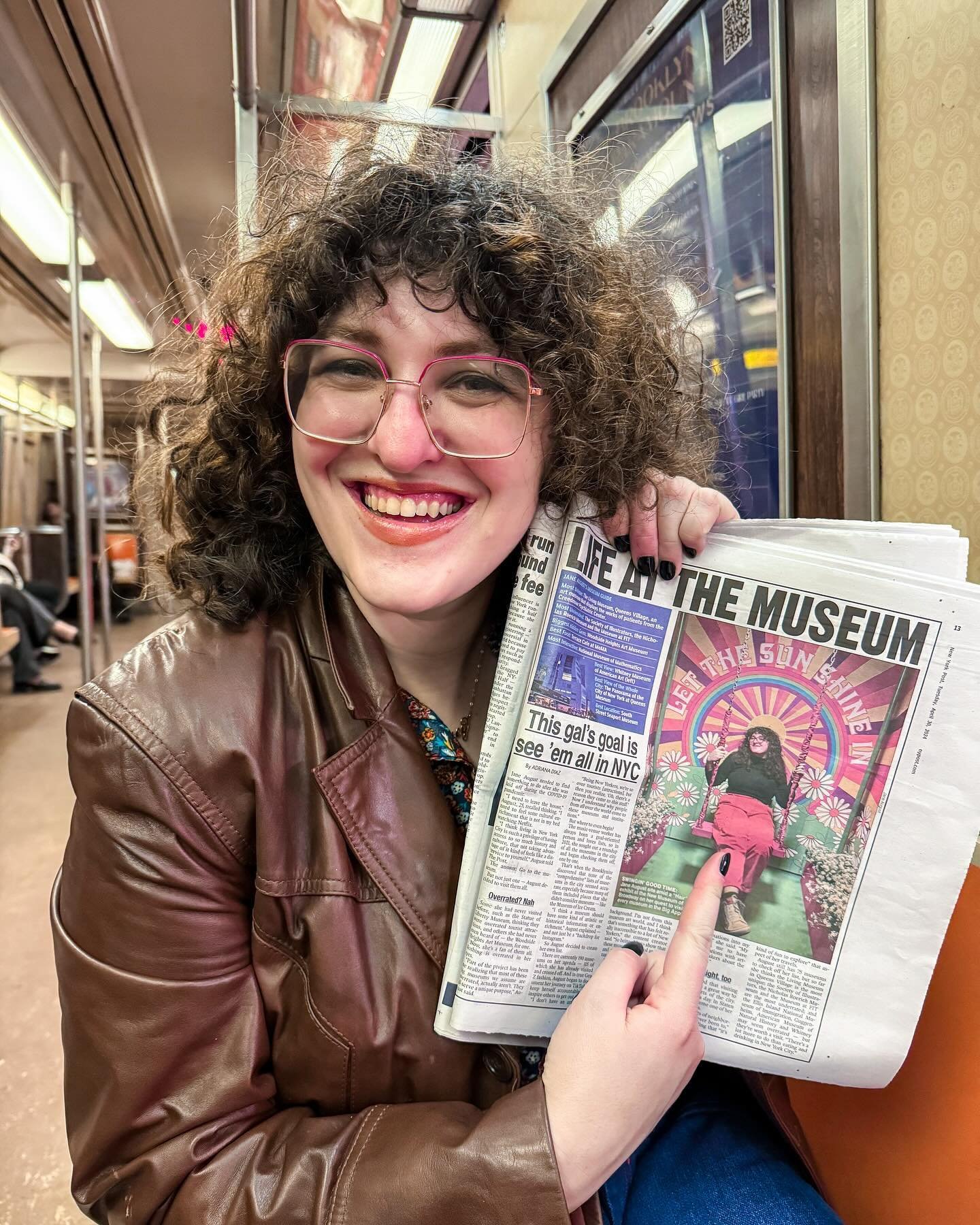 three years ago the new york post reached out and then ghosted me about doing a piece on the museum project. i&rsquo;m thrilled to share that we gave it another try after taking some time to work on ourselves 

jokes aside, i had a lovely time talkin