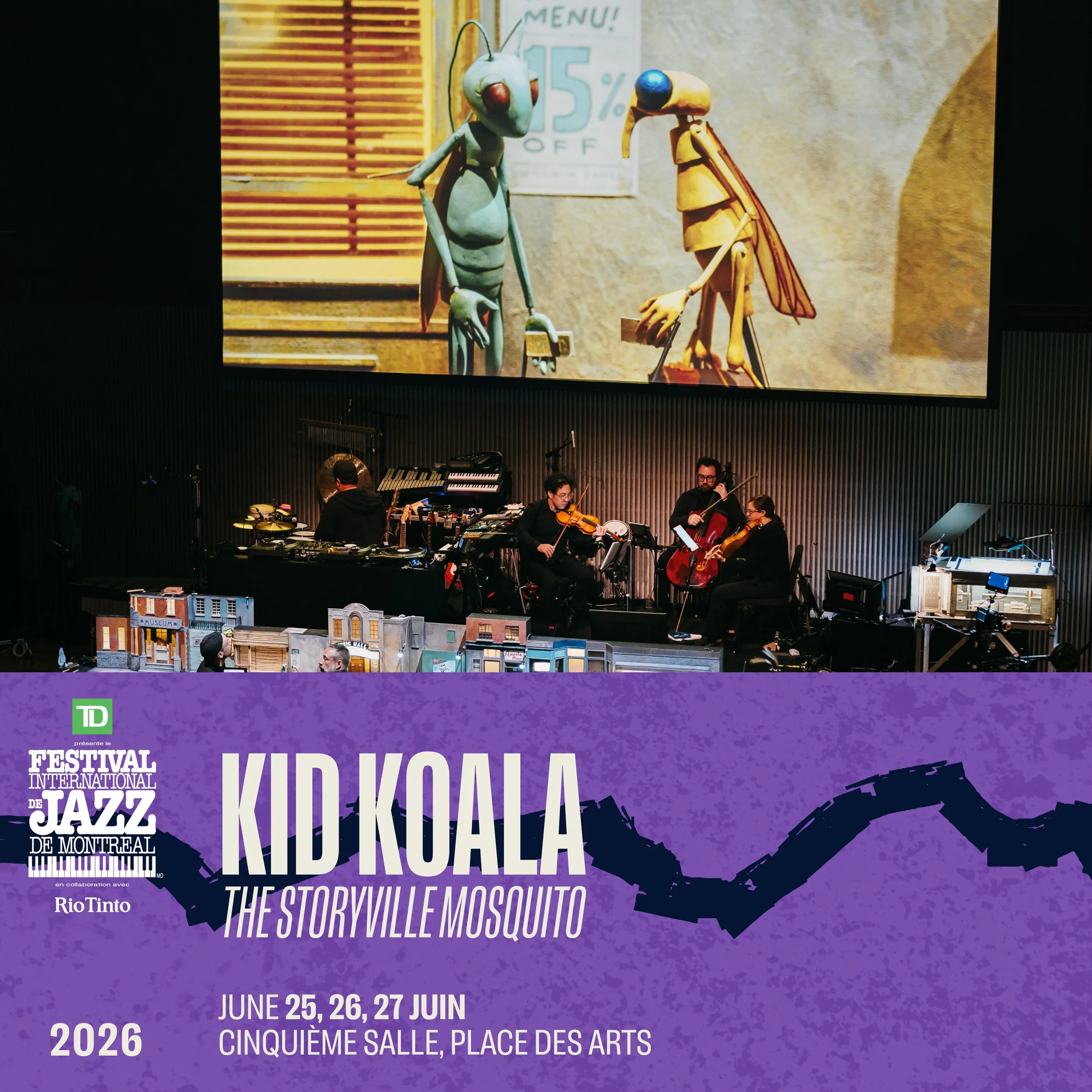 KID KOALA’S THE STORYVILLE MOSQUITO AT MONTREAL INTERNATIONAL JAZZ FESTIVAL 2026