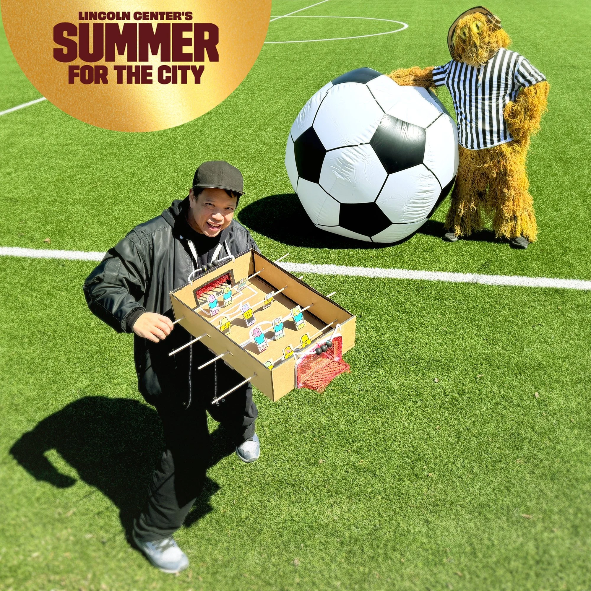 KID KOALA’S CREATE-ATHON CREATURE KICKOFF AT LINCOLN CENTRE SUMMER FOR THE CITY