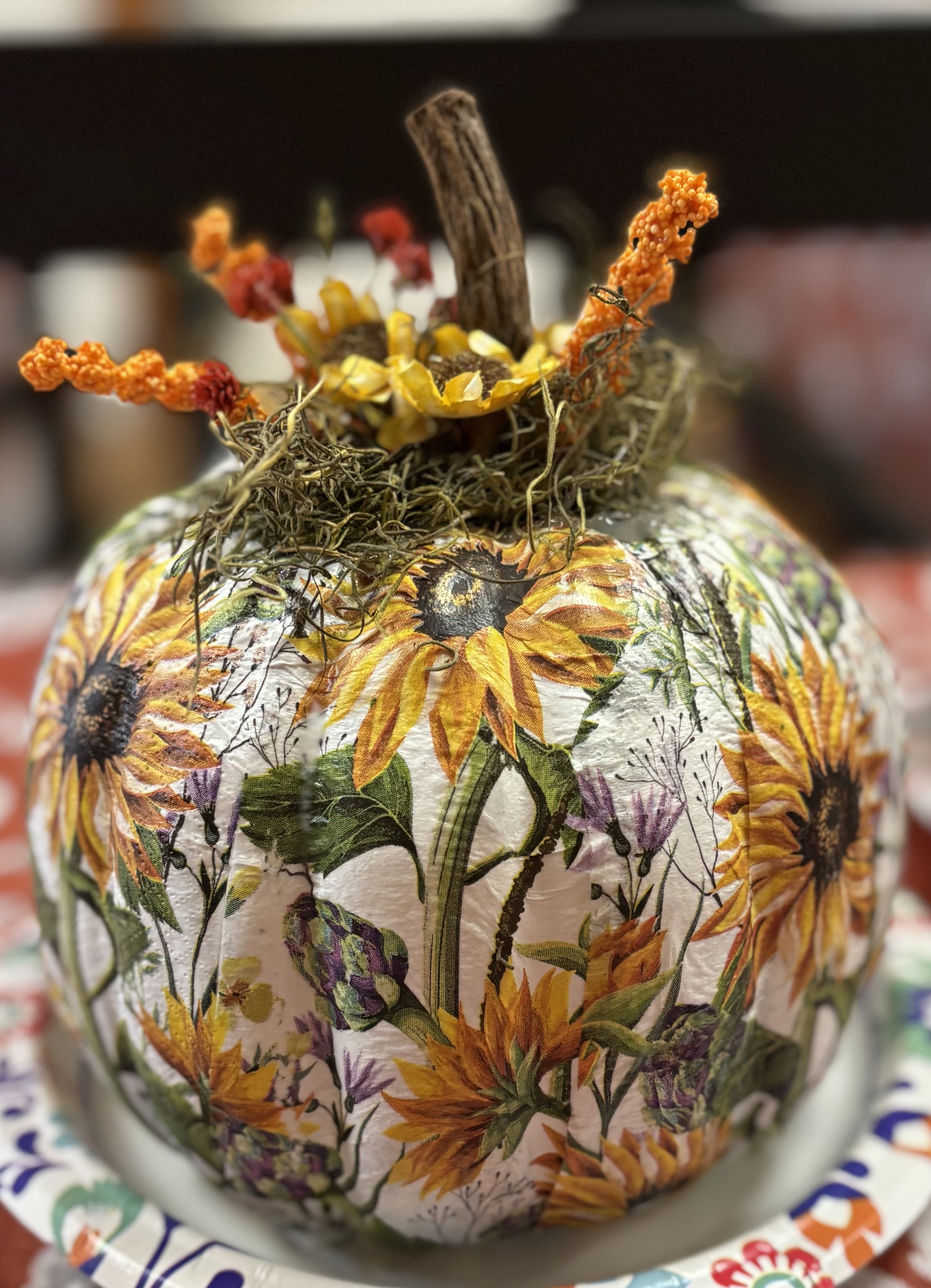 Decoupage Pumpkin Workshop