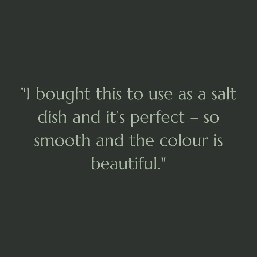 Use them how you like! 
Customer reviews are always good for these little trinket dishes for meal time preparation or serving 

This cute little one is one of the many I have available now at @gosfordgallery 

@popsshedshop @orange_tung_company