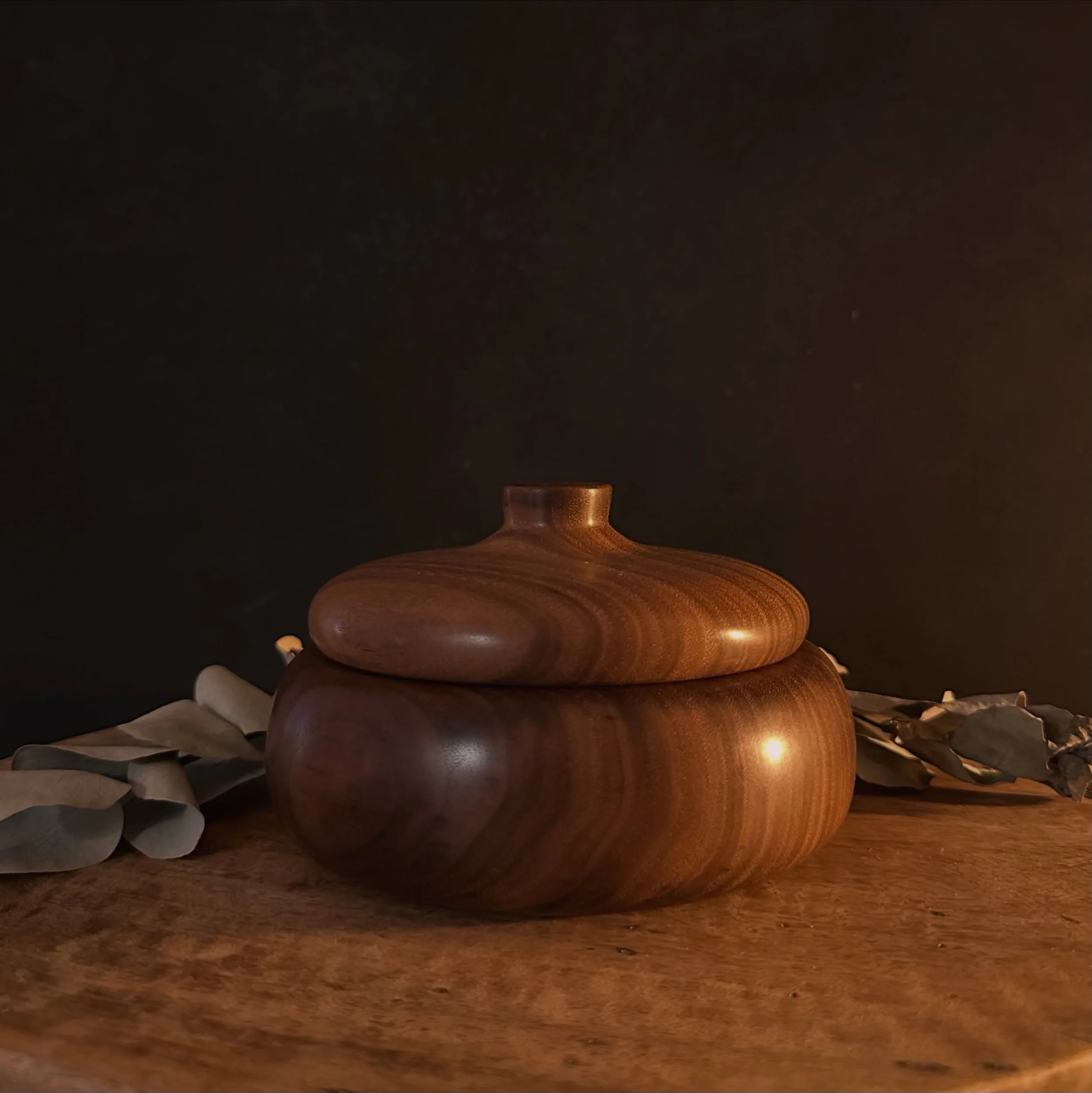 My current favourite piece, walnut box