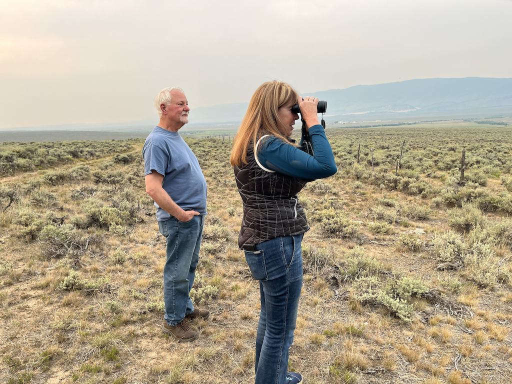 Looking over wolf country in northern Colorado, 2026.