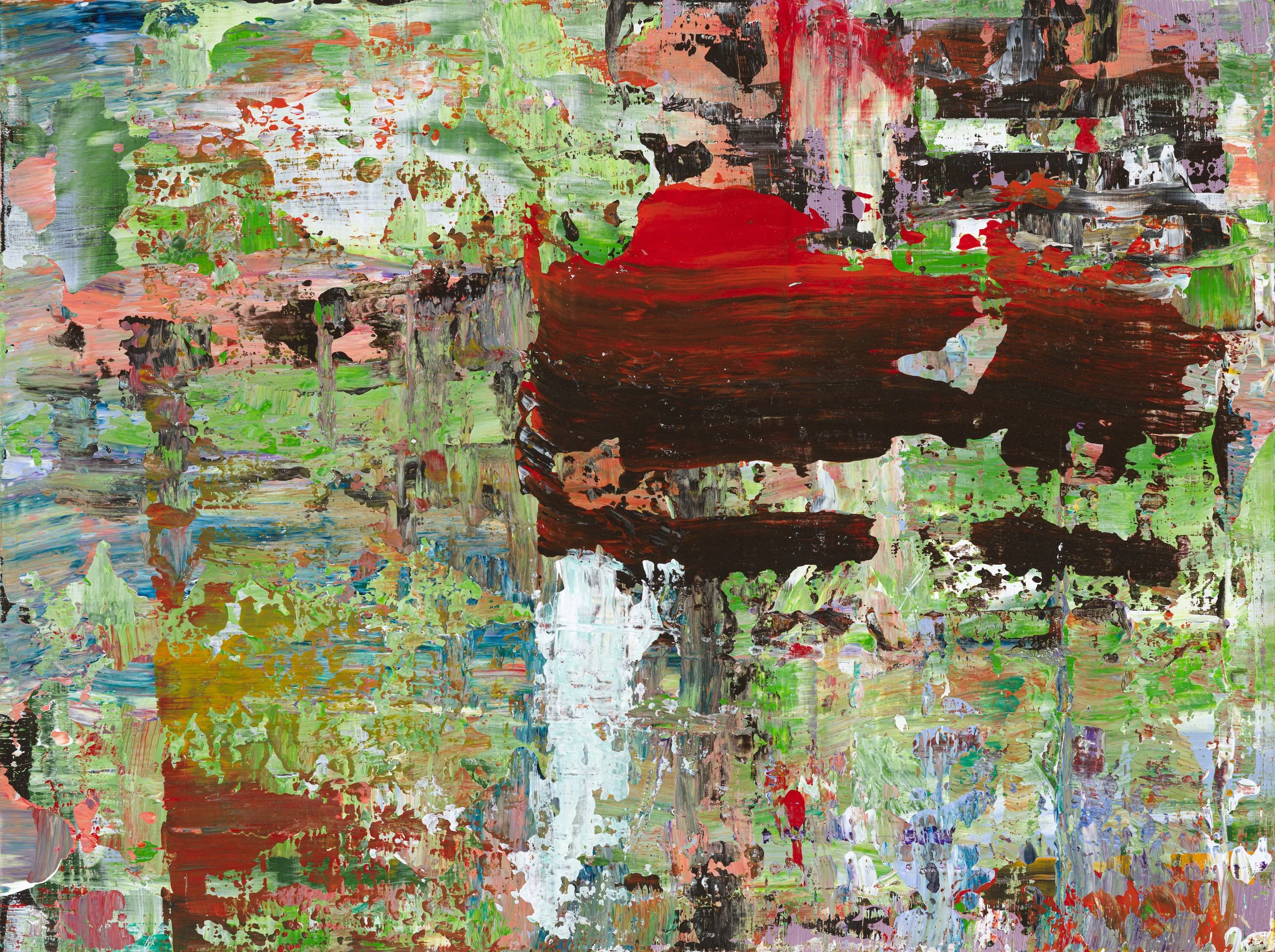 High noon 2022. Acrylic on panel - 9 x 12 inches (Available)