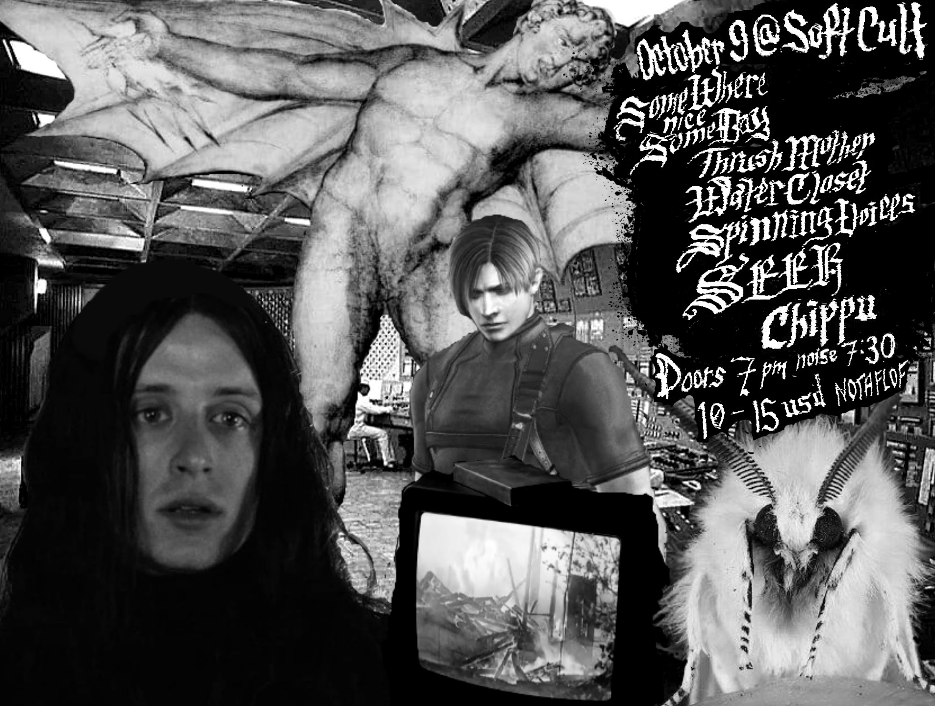 Show @ Soft Cult on Oct 9
