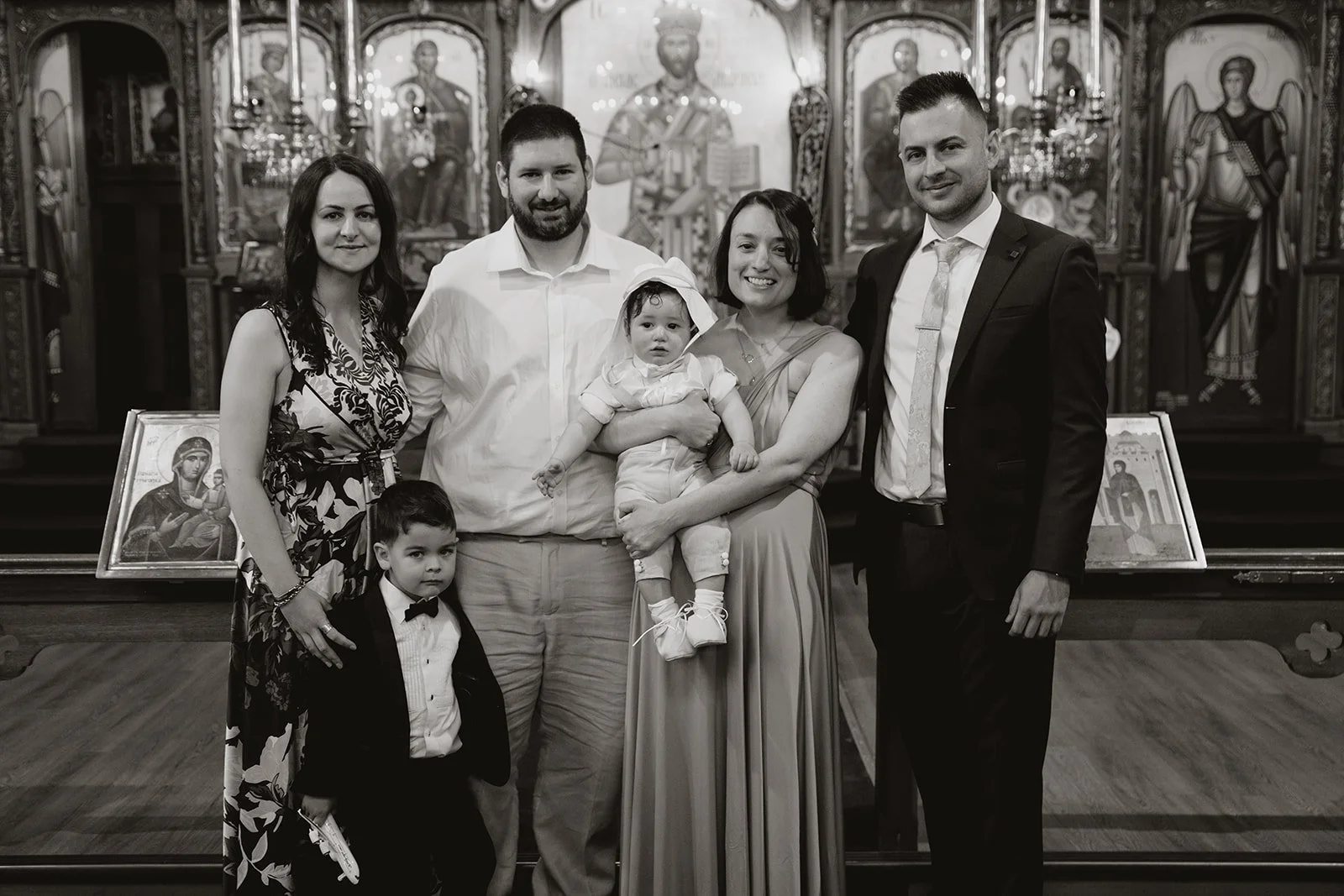 Baptism Photography at St Catherine Greek Orthodox Church Melbourne