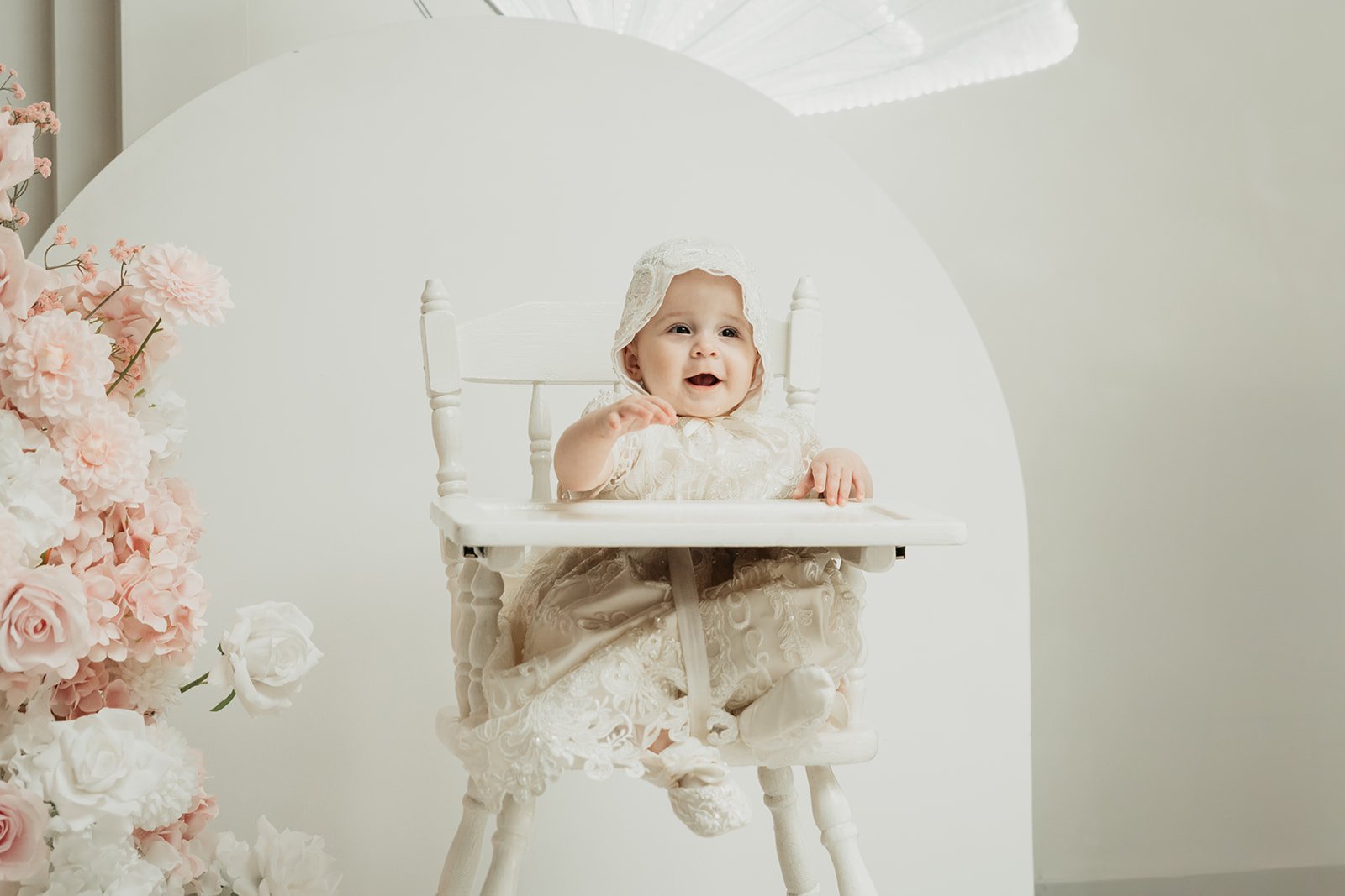 Baby in highchair at Vanilla Oakleigh Melbourne