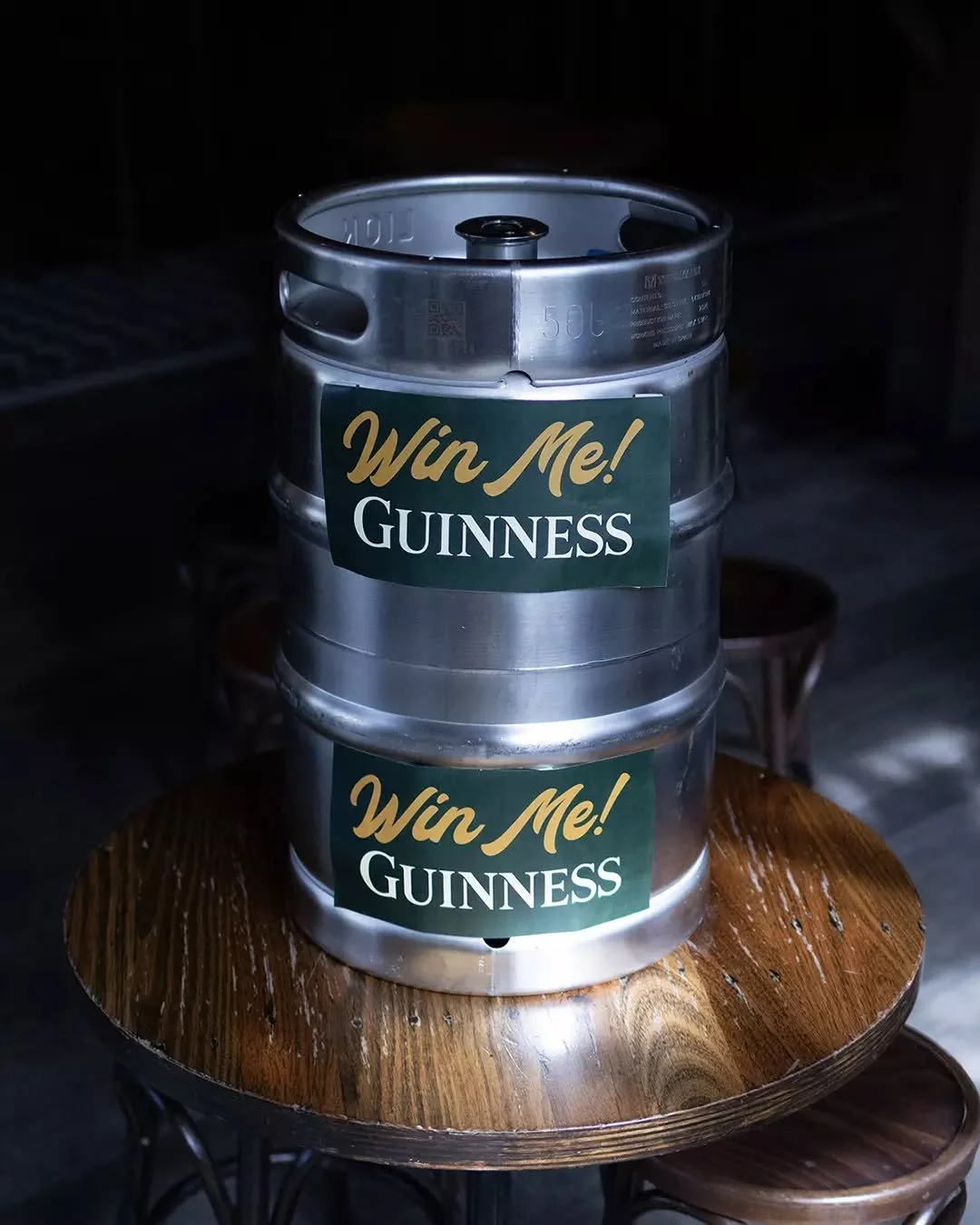 Raise a glass and win a keg!

Come down today for our 11th birthday and enter the draw to win a keg of Guinness. That&rsquo;s $1300 worth of creamy pints for you to redeem at the bar whenever you like! All proceeds go to Sacred Heart Mission, so you&