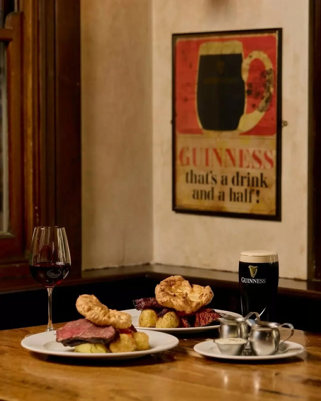 Come down this Sunday for our Roast Beef with all the trimmings. One last round before we switch to Christmas ham and turkey for December.

Book yourself a table for this weekend in the Whiskey Bar, Public Bar or Verandah via our website.