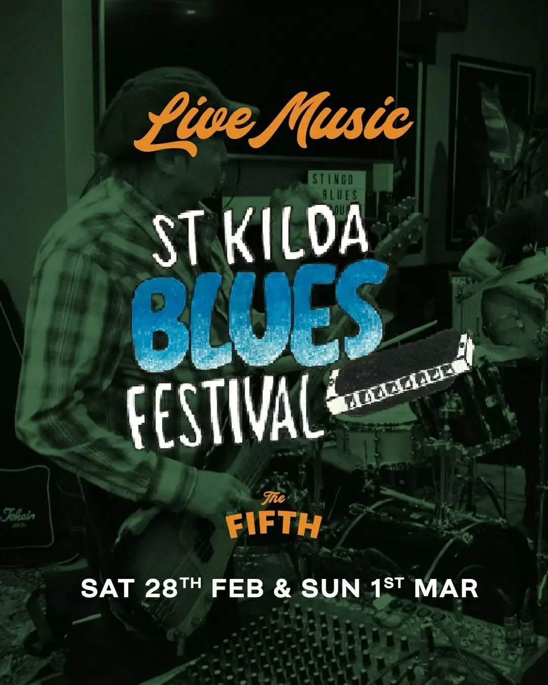 @stkildabluesfestival is rolling through again and we&rsquo;re leaning in with three big acts.

Join us on the Saturday for @thejumpcats and @missionbrownband in the Public Bar, then settle in Sunday afternoon with @jj.romeandthejumpstars.

The Fifth