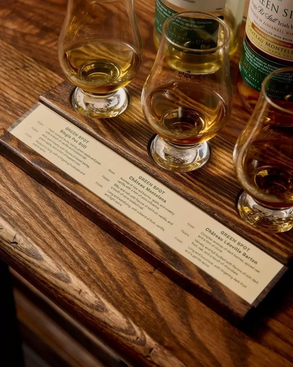 Over 100 bottles line the shelves, each chosen for flavour, story, or simply being bloody good. Some are rare. Some are old favourites. All of them are there to be enjoyed, not just admired.

The cabinet&rsquo;s curated, but never closed off. Pull up