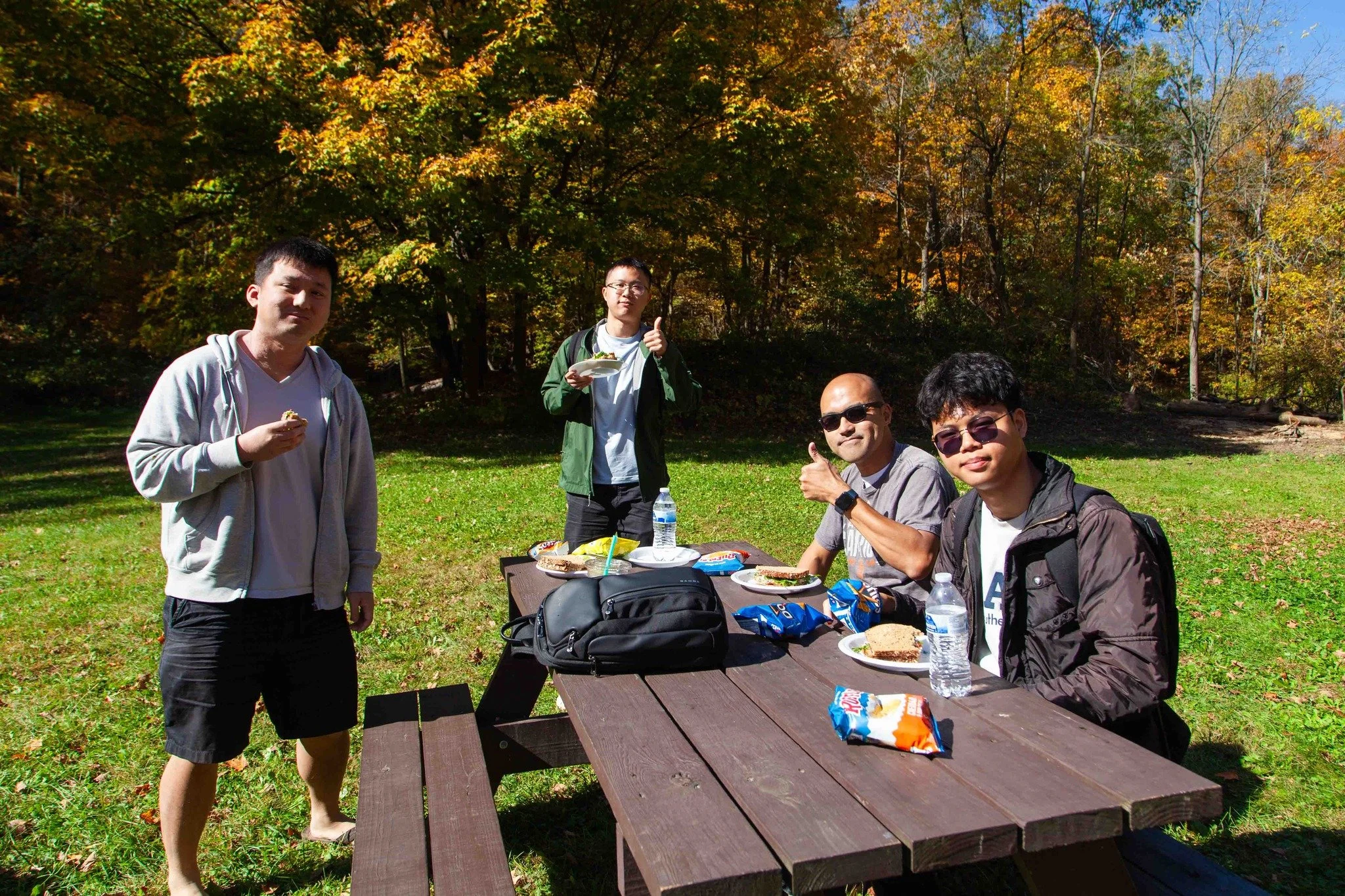 This past Saturday, we went to see some foliage 🍁 and also check out the Milwaukee Public Museum 🦕 What was your favorite exhibit? 🦋

#uwmadison #gobadgers #internationalstudents #goodfoodgoodlife #lifelongfriends #foliage #milwaukeepublicmuseum #