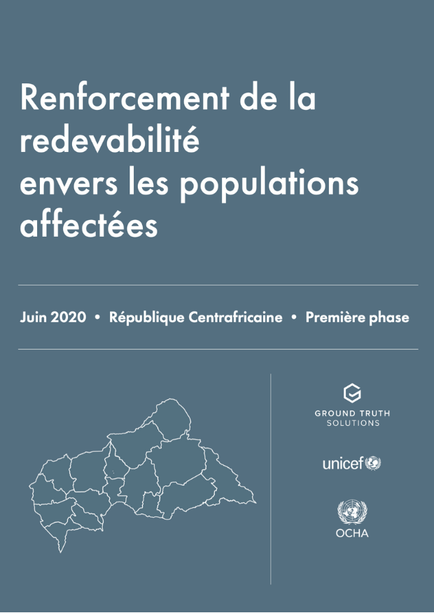 Renforcement de la redevabilité envers les populations affectées June 2020