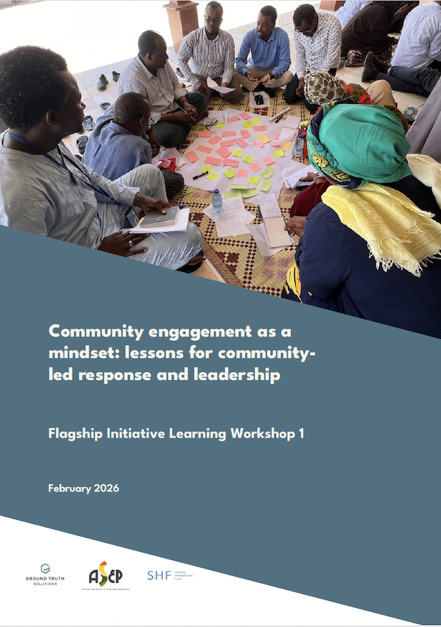 Community engagement as a mindset: lessons for a community-led response and leadership