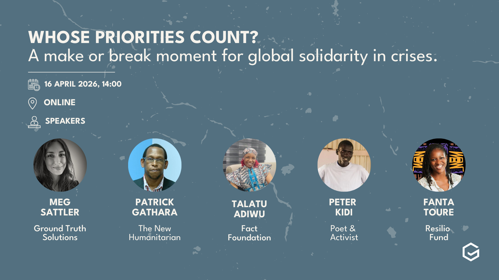 Whose priorities count? A make or break moment for global solidarity in crises.
