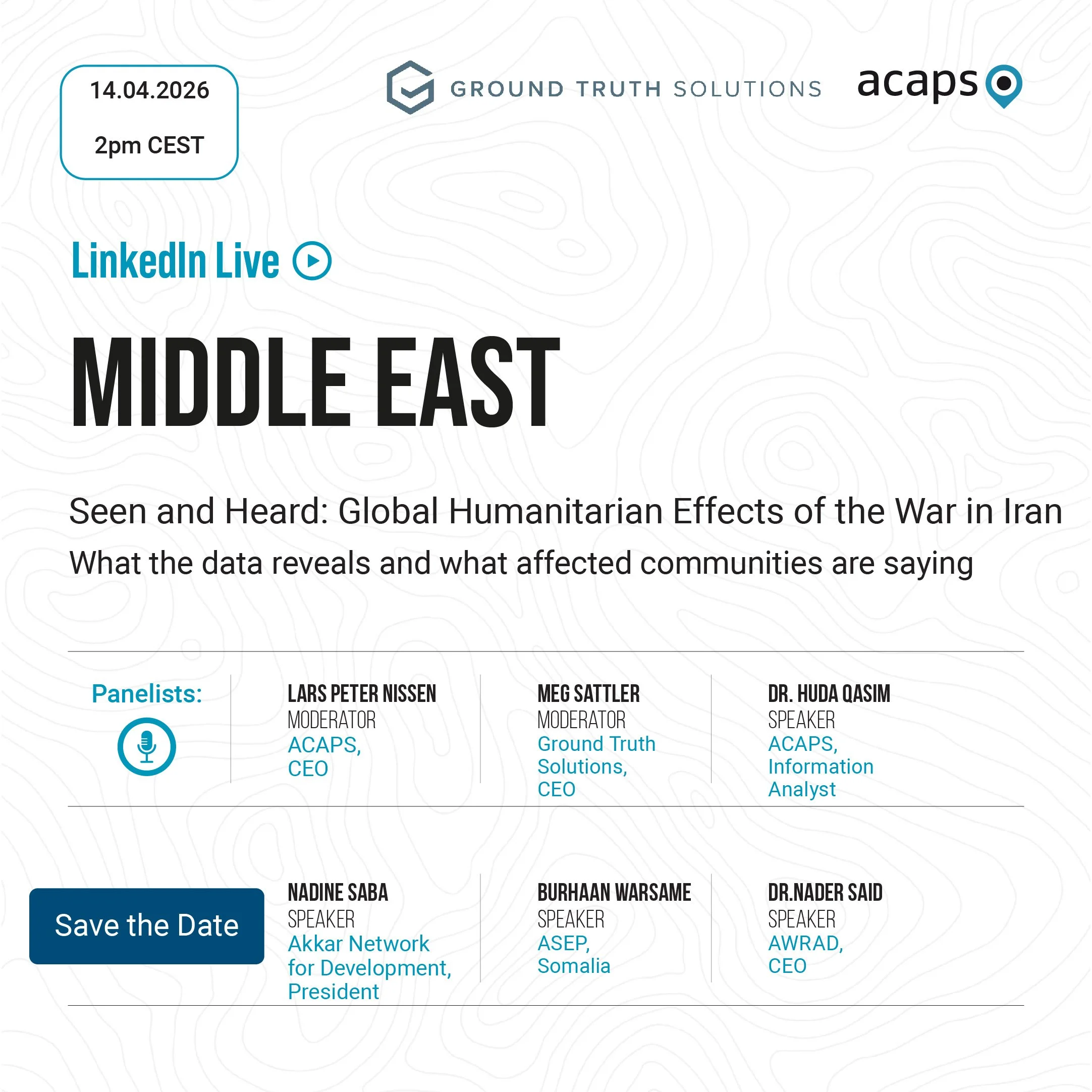 Seen and heard: global humanitarian effects of the war in Iran