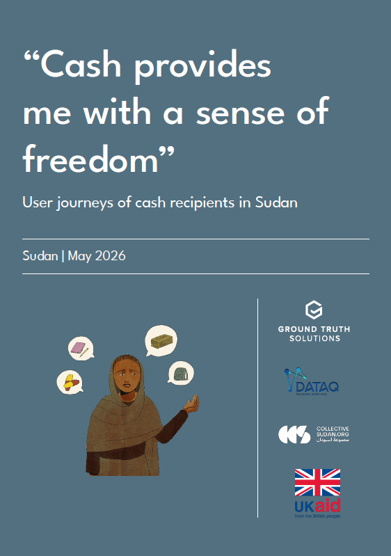 “Cash provides me with a sense of freedom” User journeys of cash recipients in Sudan