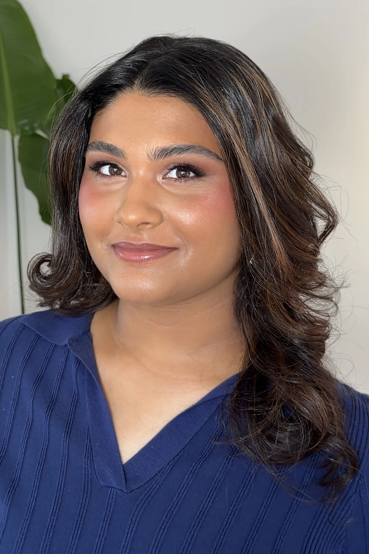 pink makeup look soft glam event makeup Adelaide 