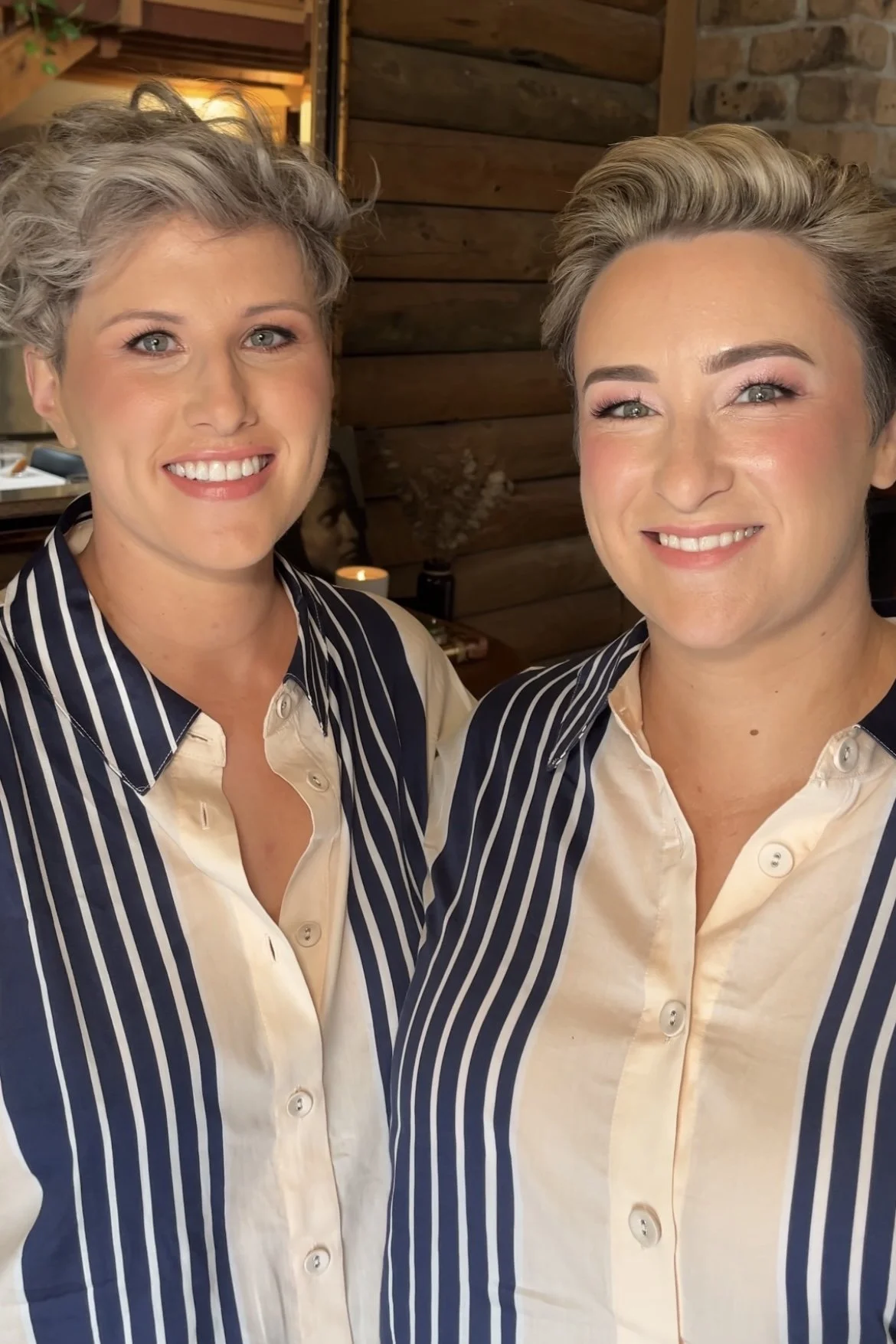 brides makeup soft pink glam makeup Adelaide