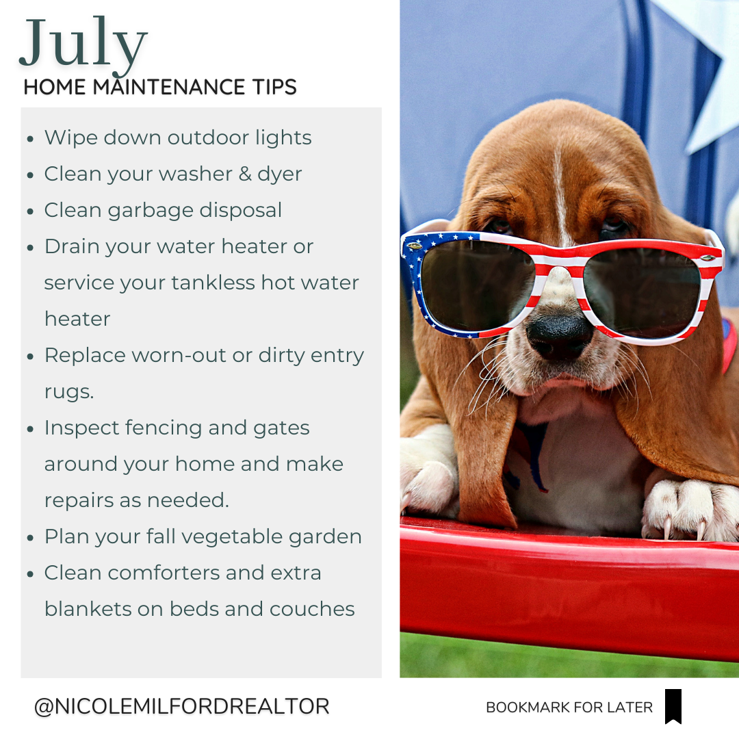 July Home Maintenance Checklist: 8 Simple Ways to Protect Your Home This Summer