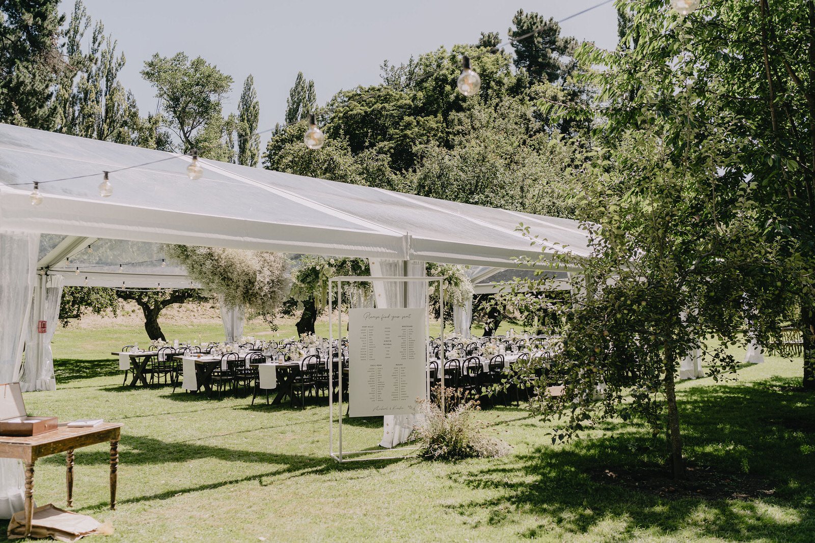 Private and premium wedding marquee hire NZ - Truly Yours
