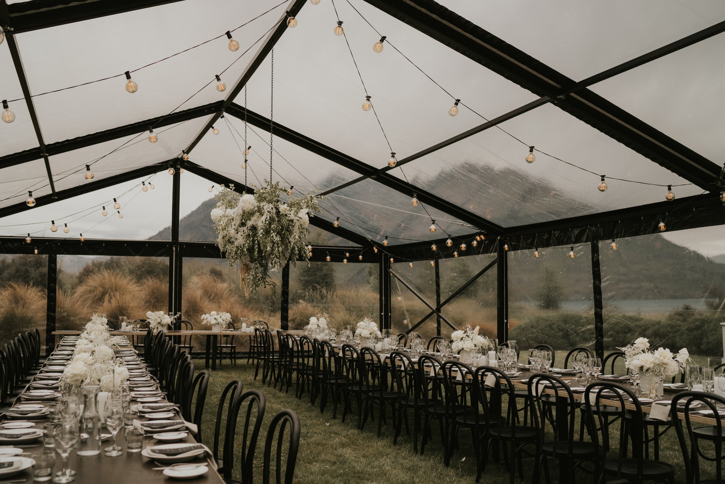 Black Marquee Hire - Truly Yours NZ