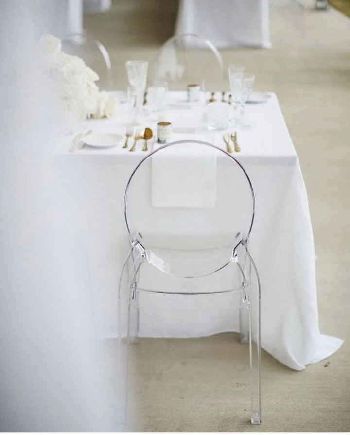 Ghost Chair Hire — Wedding Hire + Events Truly Yours
